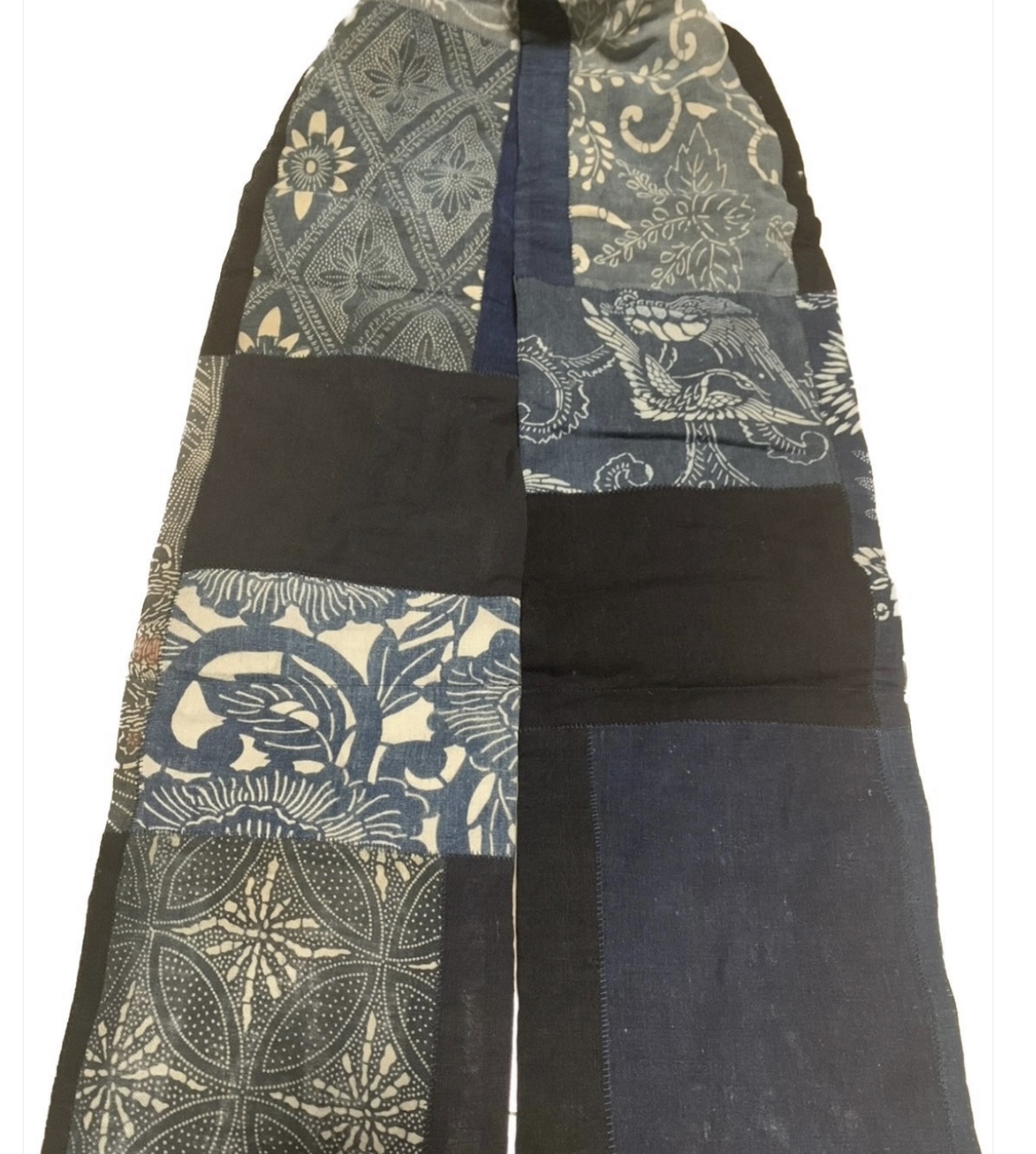 visvim scarf indigo-