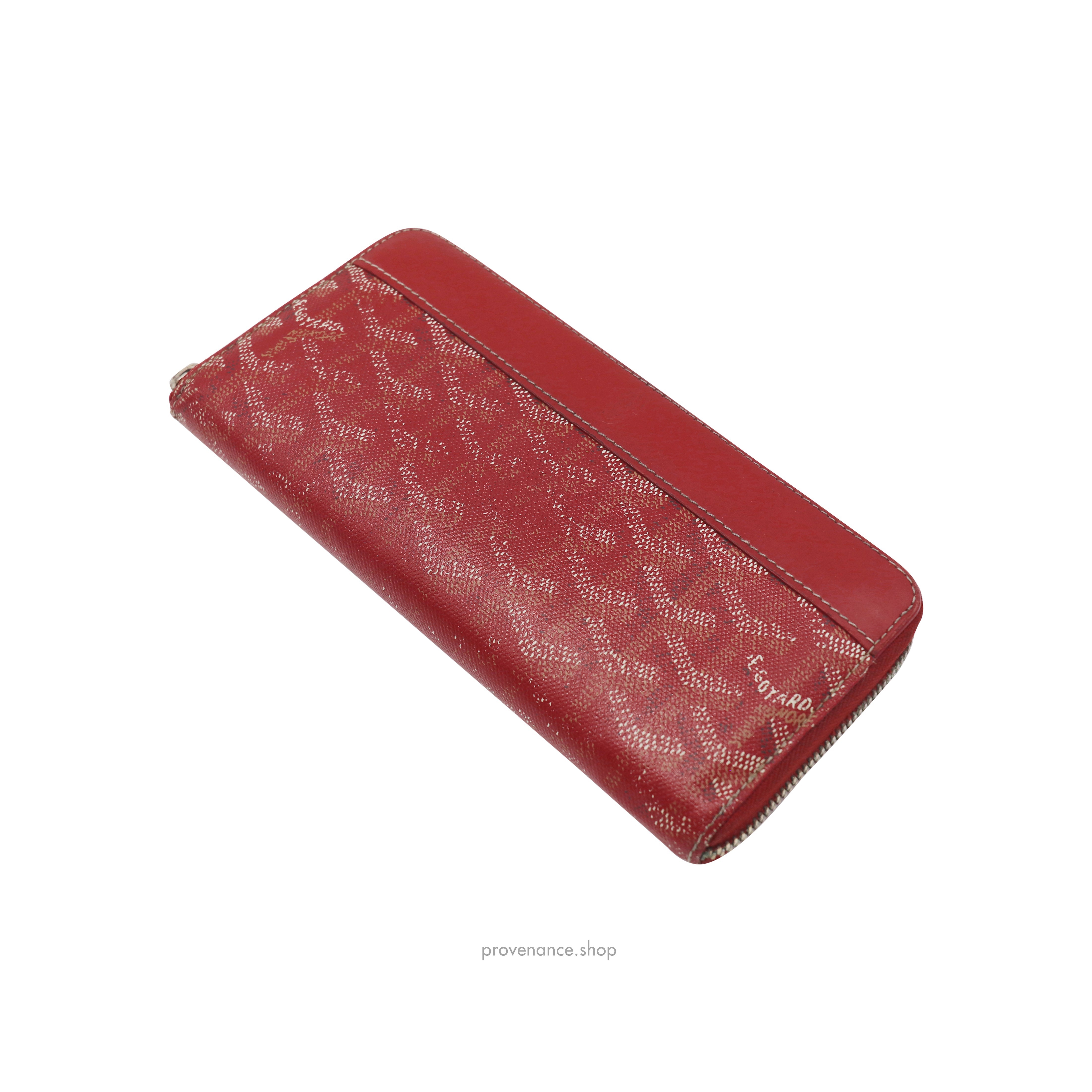 Matignon Long Wallet - Red Goyardine - 3