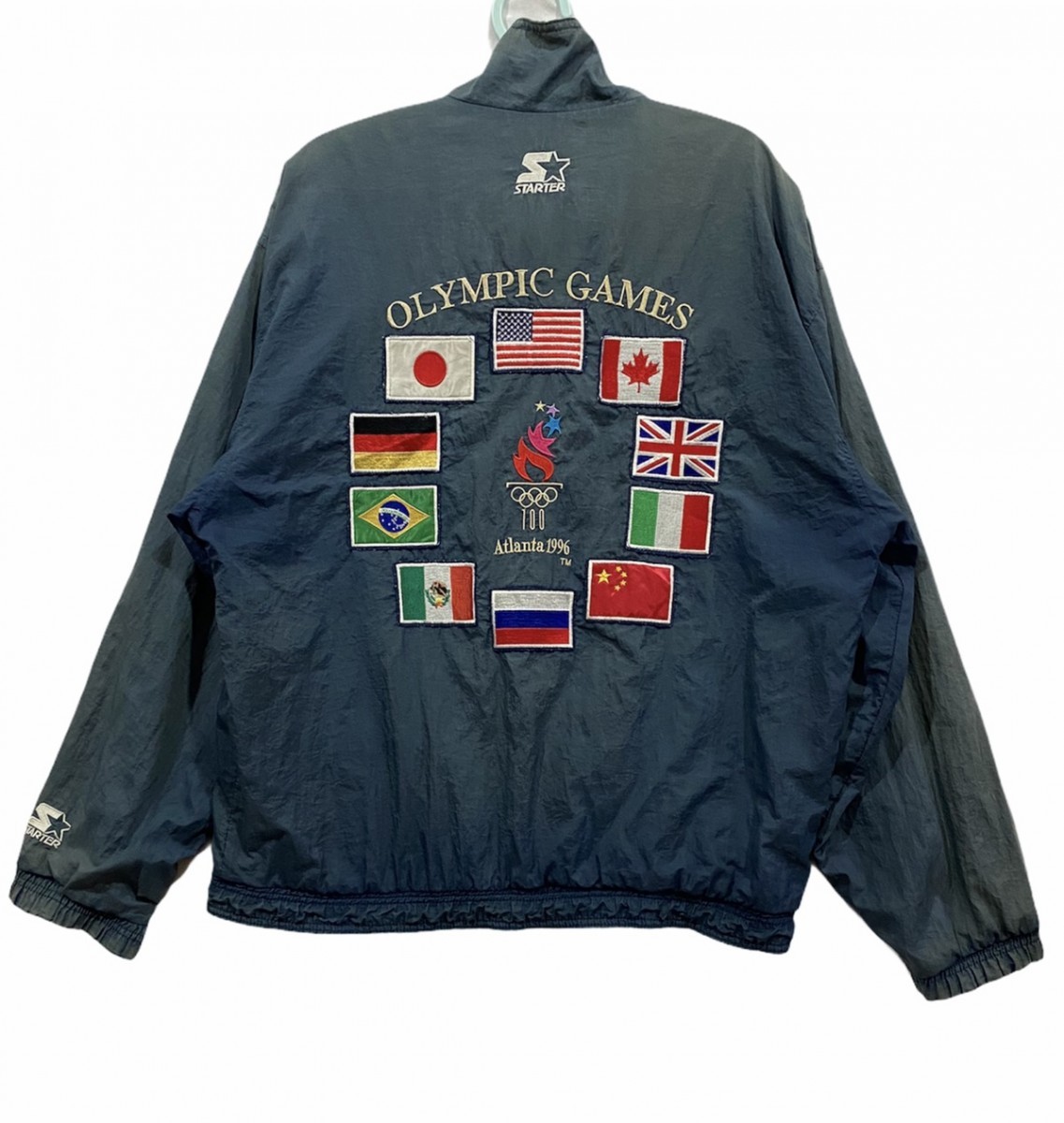 Vintage - Olympic Games Collection by Patches Nylon Jacket - 1