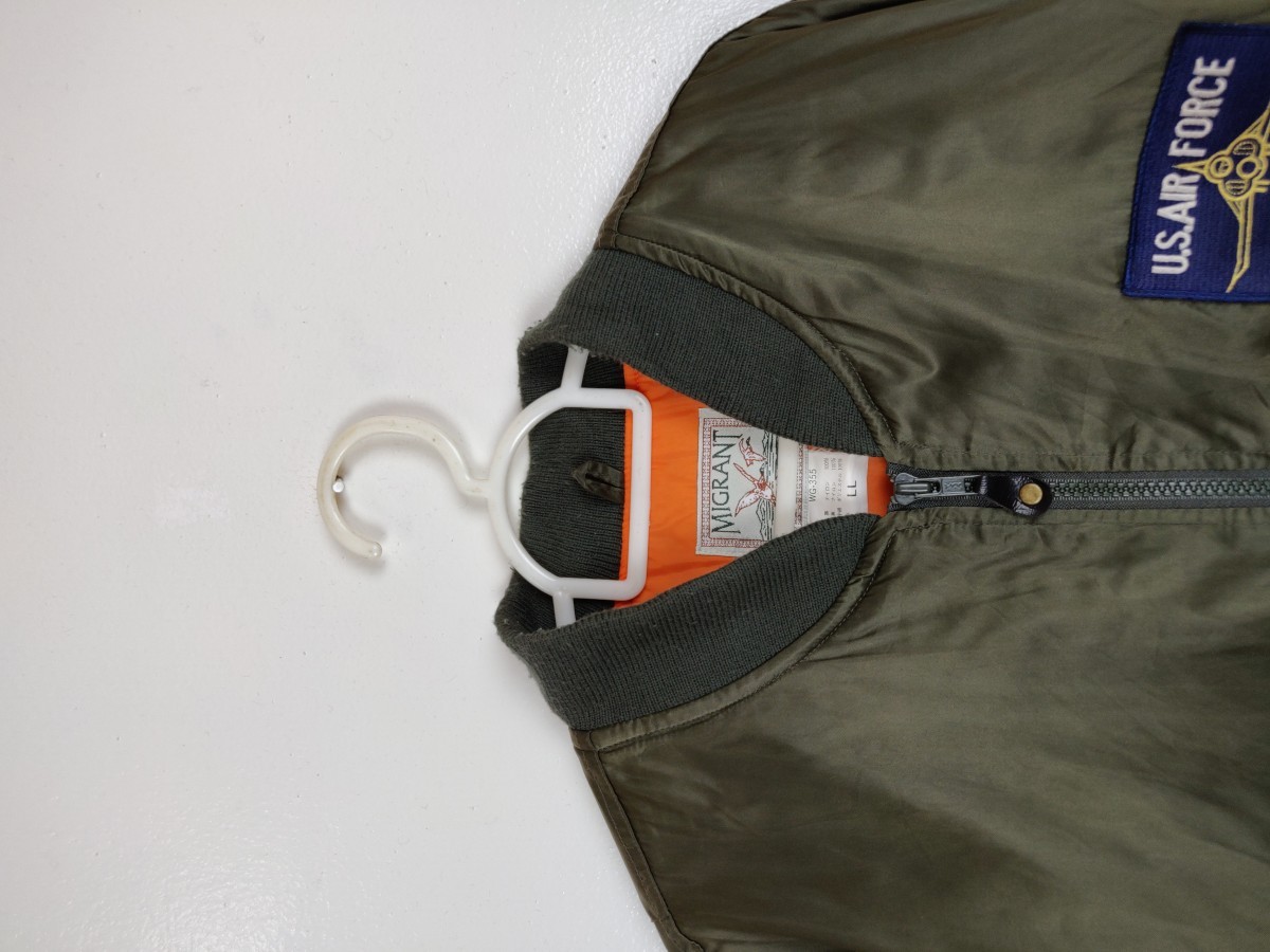Bomber Jacket - Migrant Bomber Flying Jacket Casual Style Usaf - 2