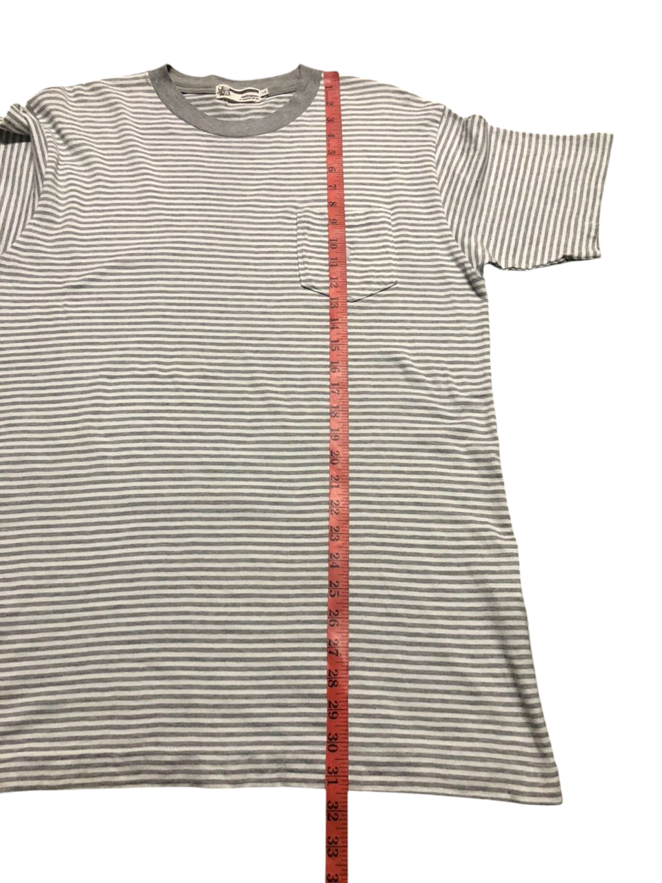 Vintage A Bathing Ape General Stripe Pocket Tee Small Logo - 15