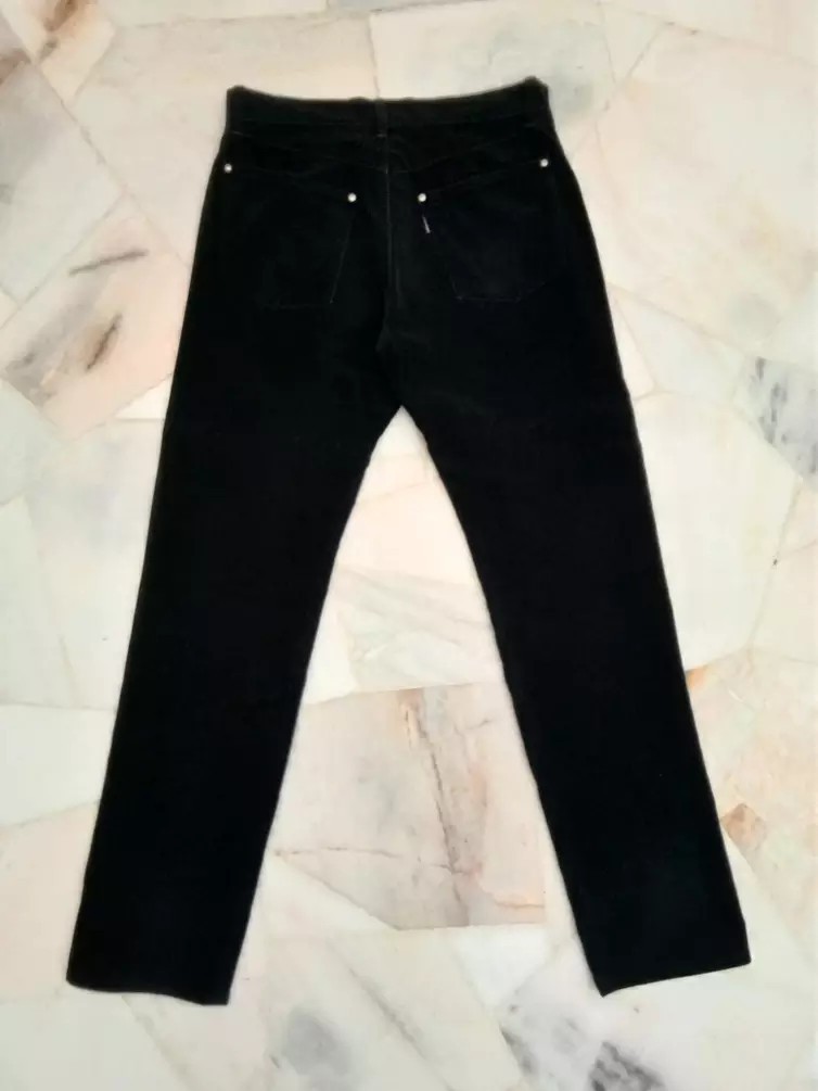 Japanese Brand - HIROMICHI NAKANO Side Line velvet denim pants JP - 2