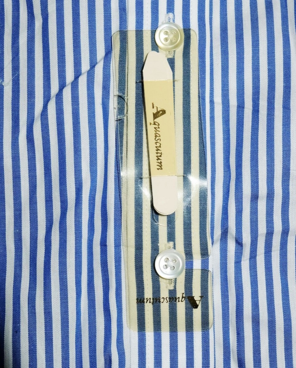Aquascutum - Aquascutum London Stripes Oversized Button Up Shirt - 11