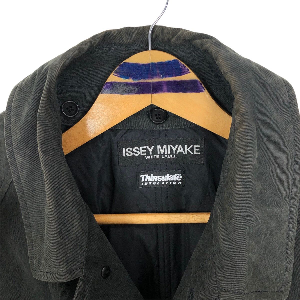 Vintage Issey Miyake White Label Thinsulate Insulation Coat - 13