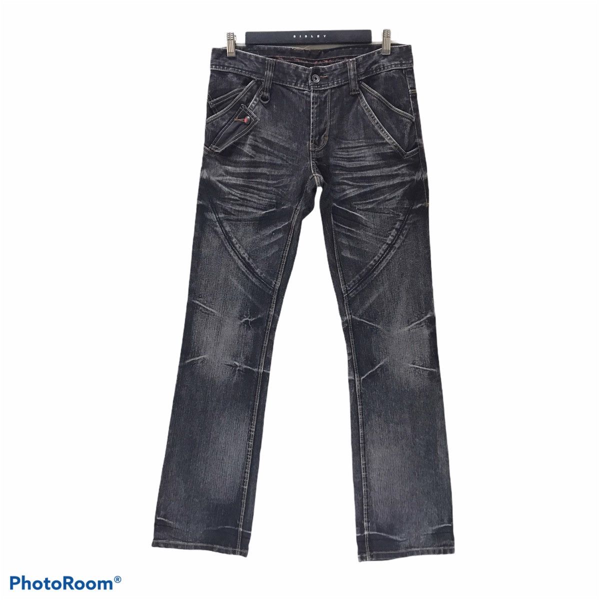 Le Grande Bleu (L.G.B.) - Nicole Club For Men Distressed Denim Acid Wash MultiPocket - 1