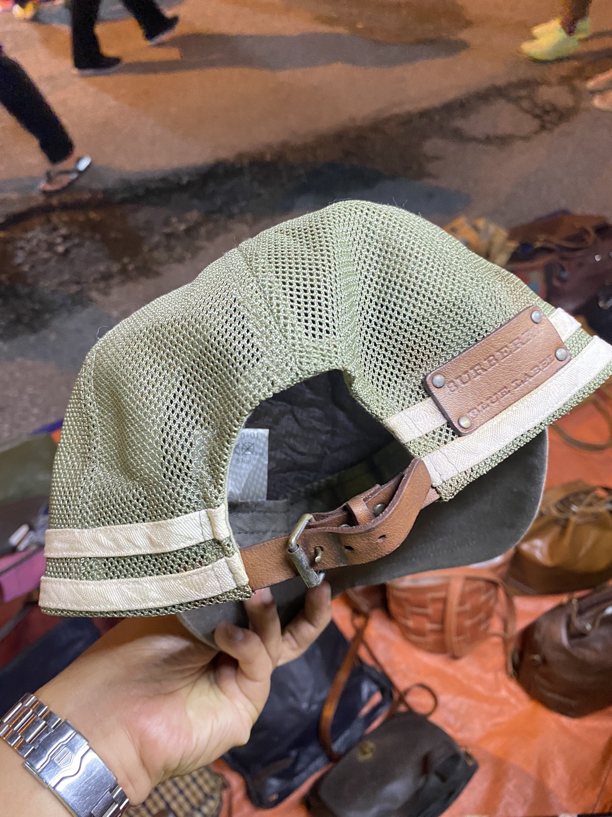Authentic Burberry Blue Label Baseball Hat Cap - 4