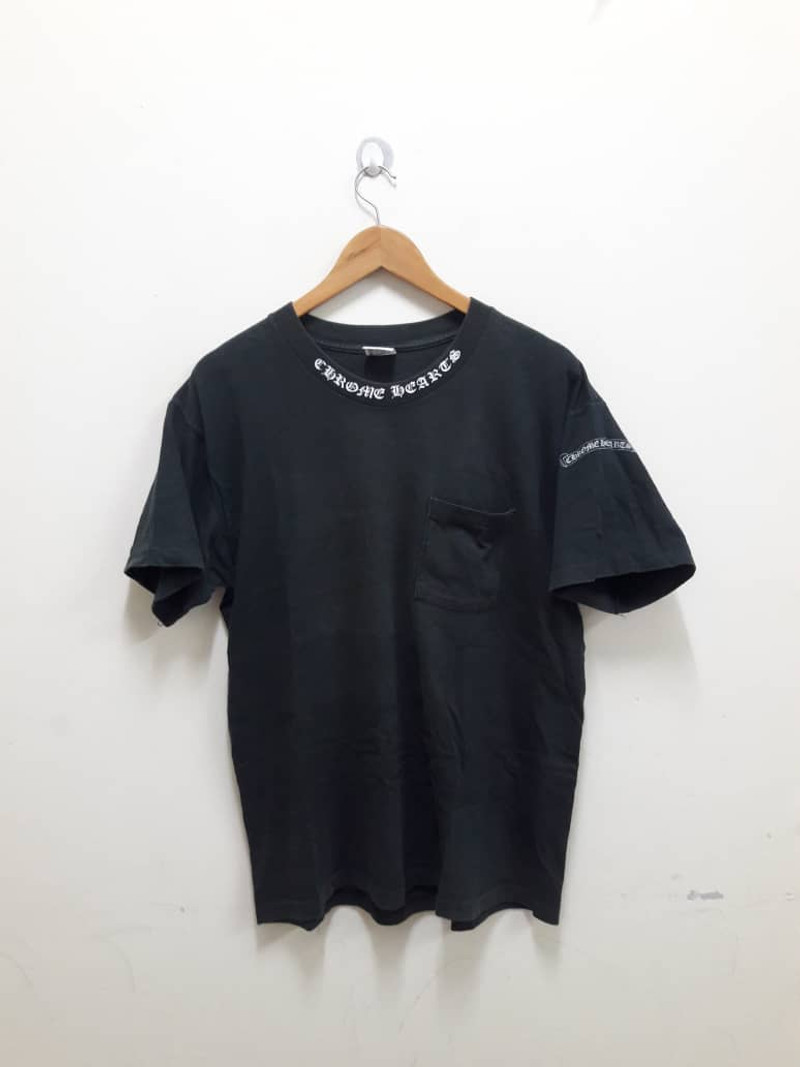 Chrome Hearts Vintage Chrome Hearts pocket tee Made in Usa by