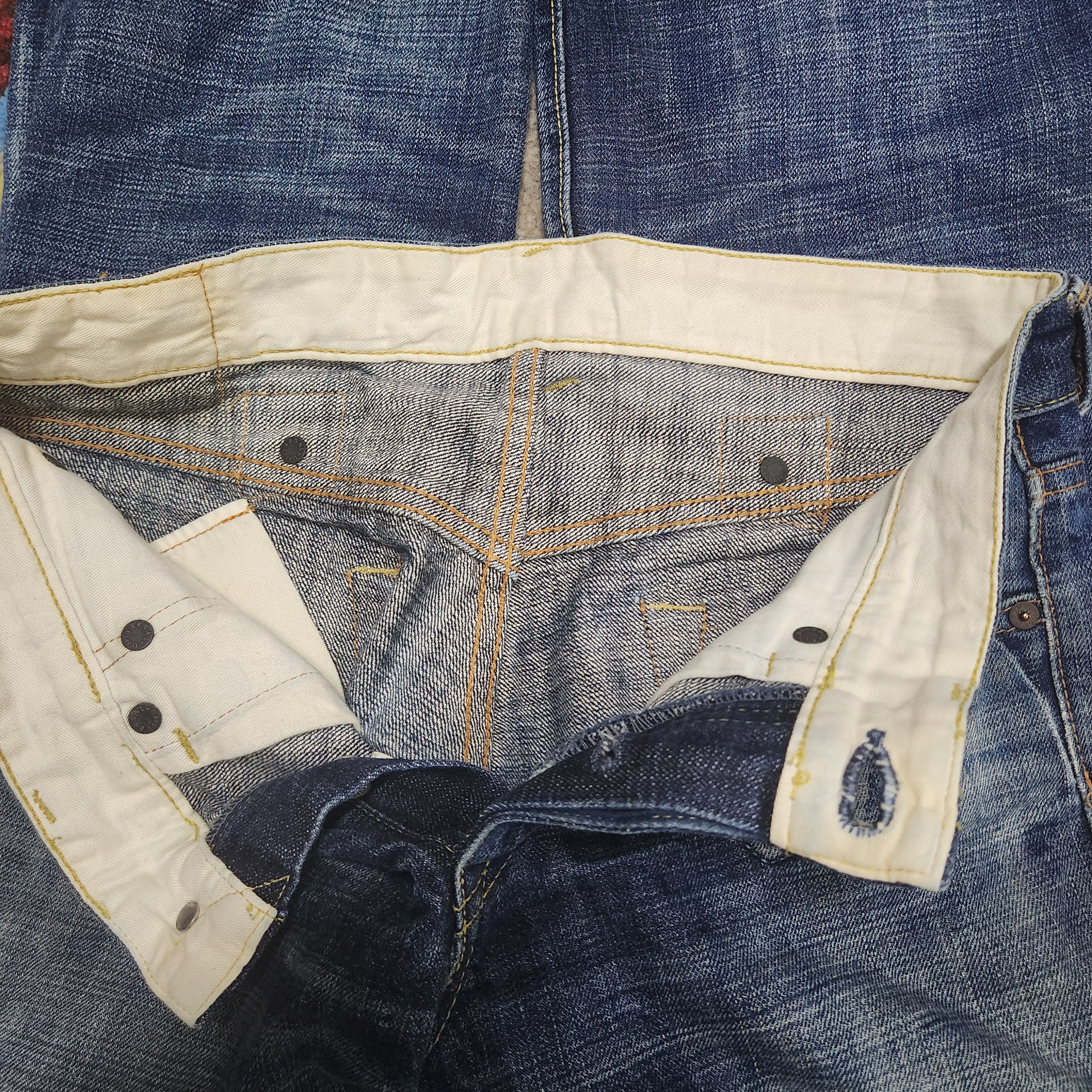 Vintage Distressed Eternal Japan Denim Jeans - 4