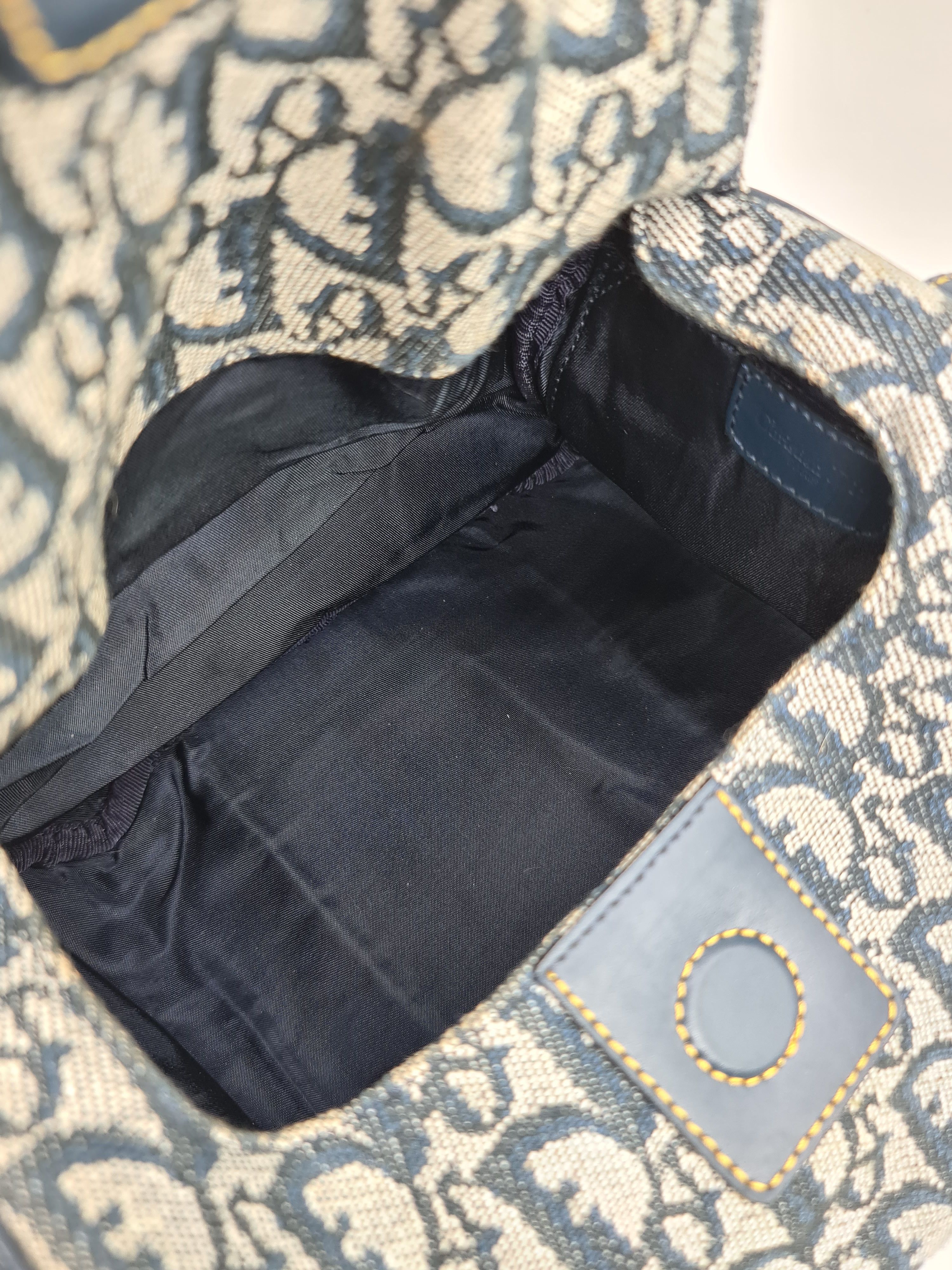 Christian Dior Oblique Trotter Mini Hand Bag - 15