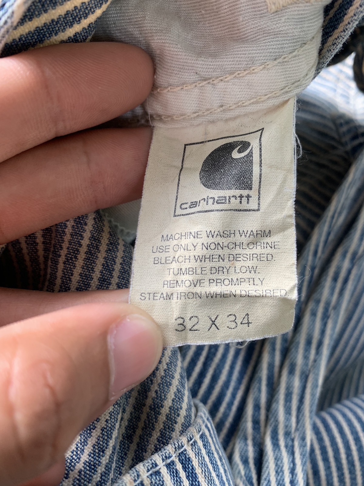 Vintage - RARE 💥 carhatt overalls nice design - 9