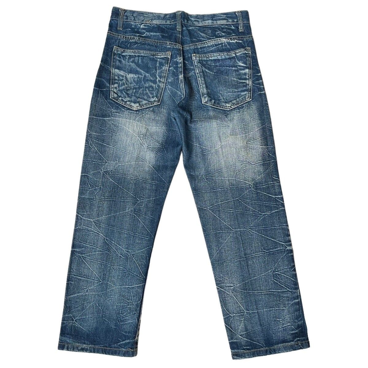 Japanase Unbrand Denim Flare Jeans 30 - 6