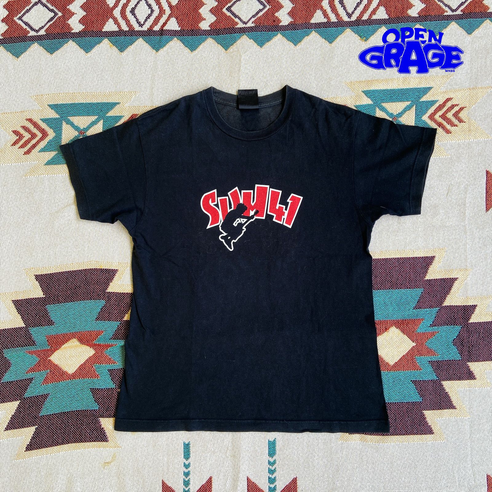 Merchandise Pop Punk Band SUM41 Silhouette 2001 - 1