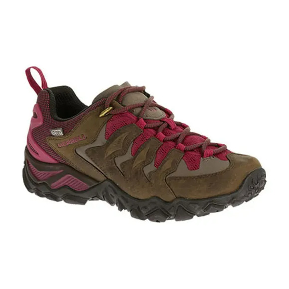 Merrell Bitter Root Chameleon Shift Ventilator Vibram Hiking Shoes Pink Brown 11 - 1