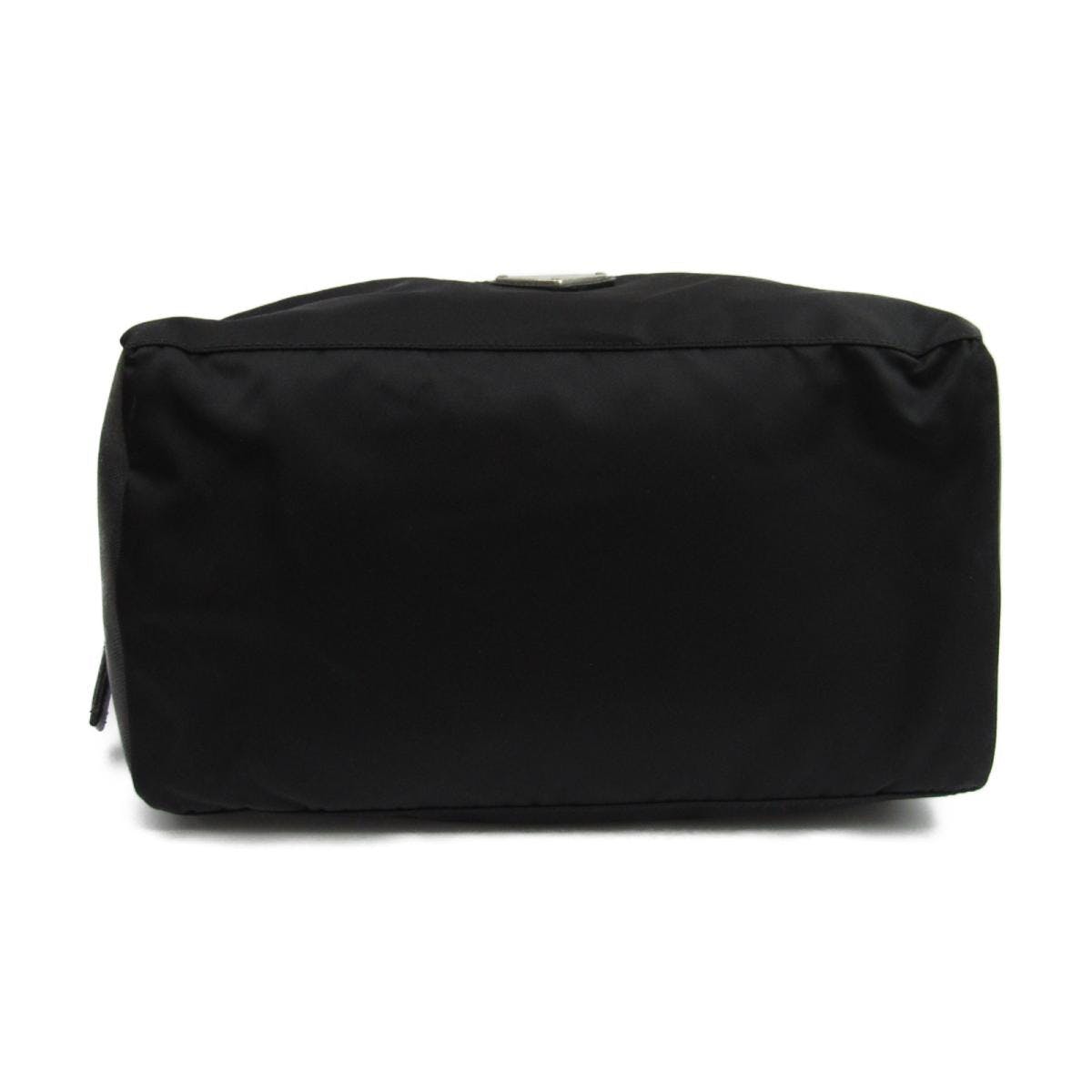 Authentic Prada Tessuto Nyalon Leather Toiletries Clutch Bag - 12