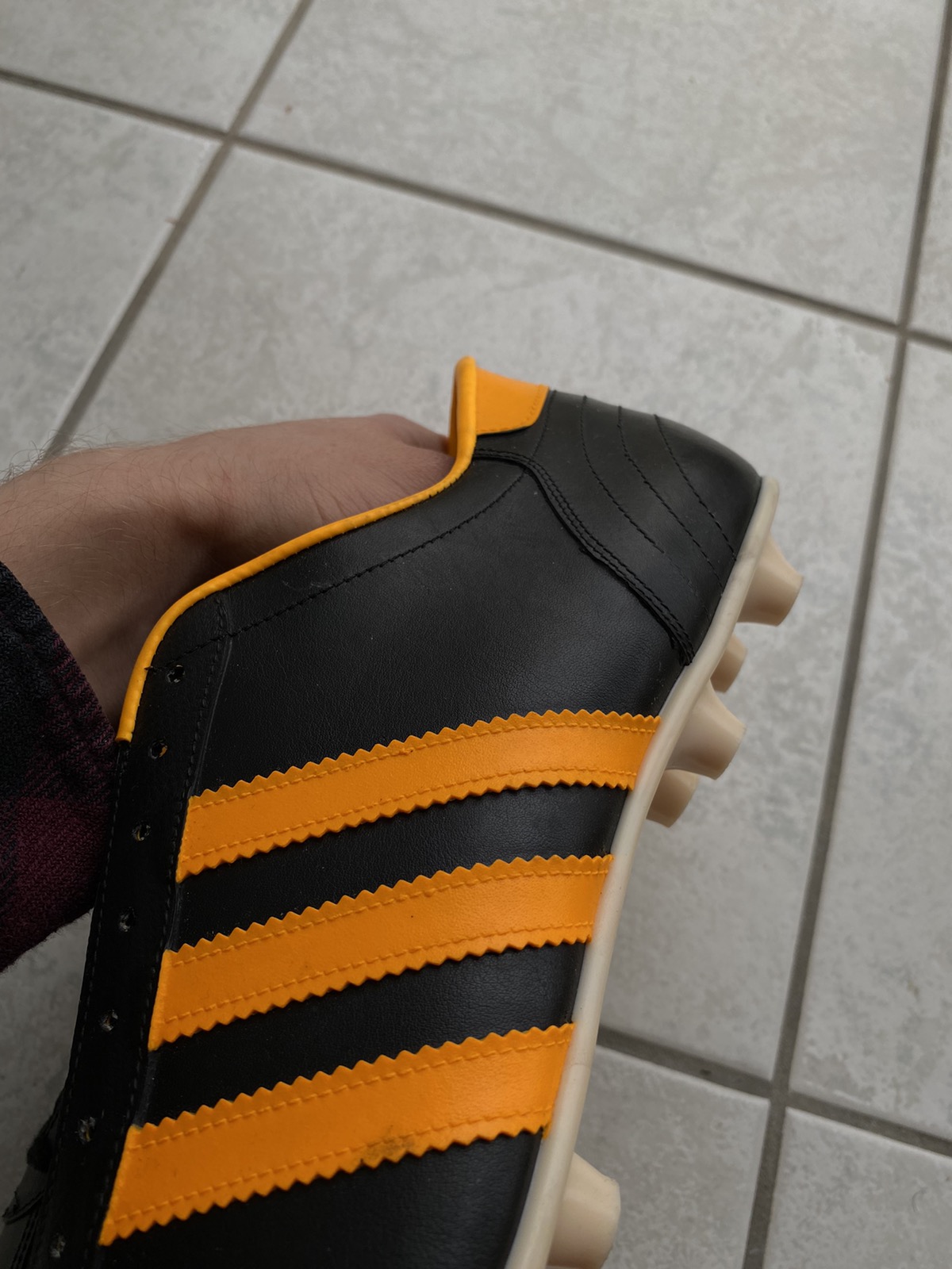 Adidas Kid made in France 70-80s football boots - 6