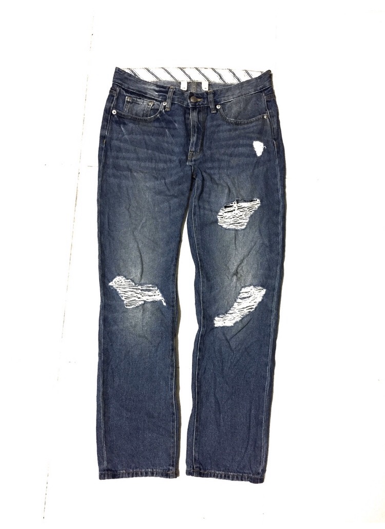 Uniqlo - Uniqlo Distressed jeans denim pant Gu brand - 1