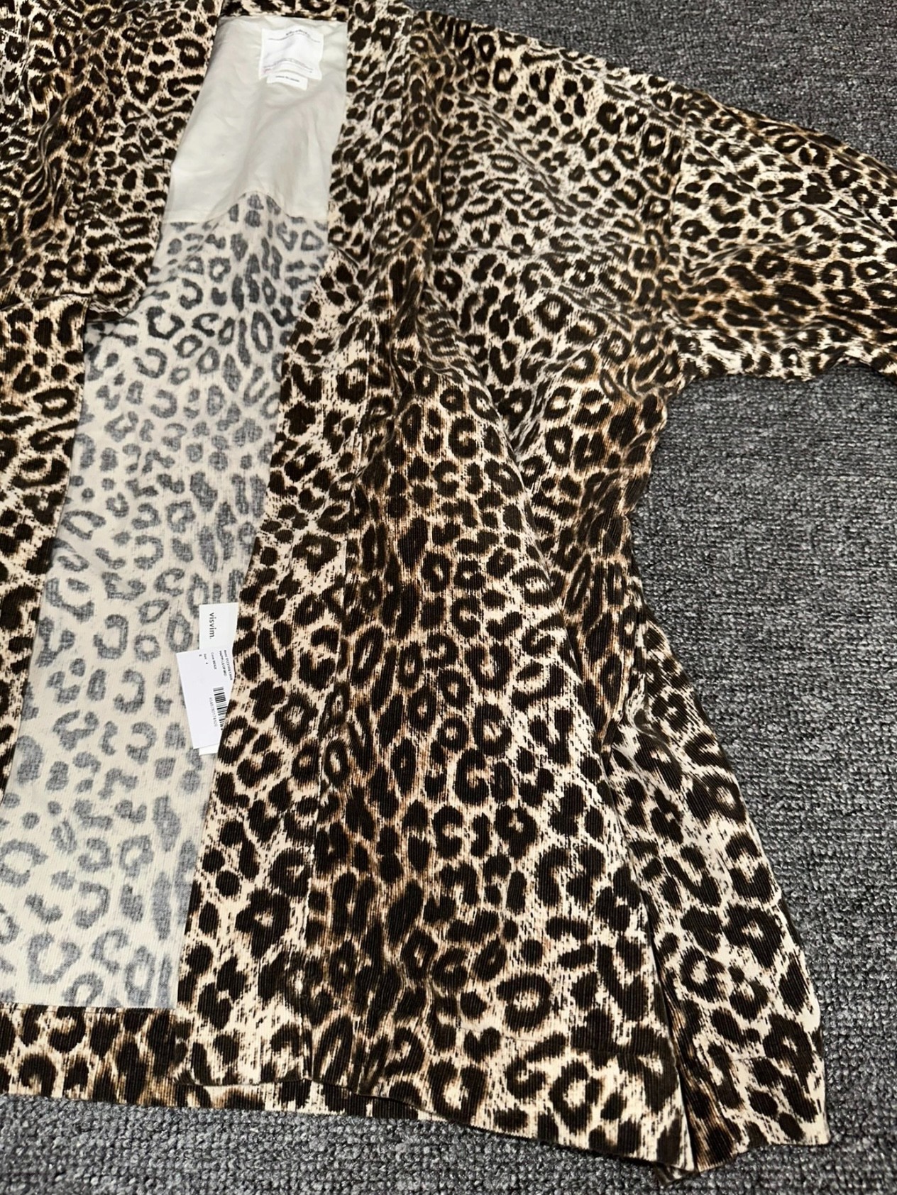 Visvim happi leopard leopard robe - 7