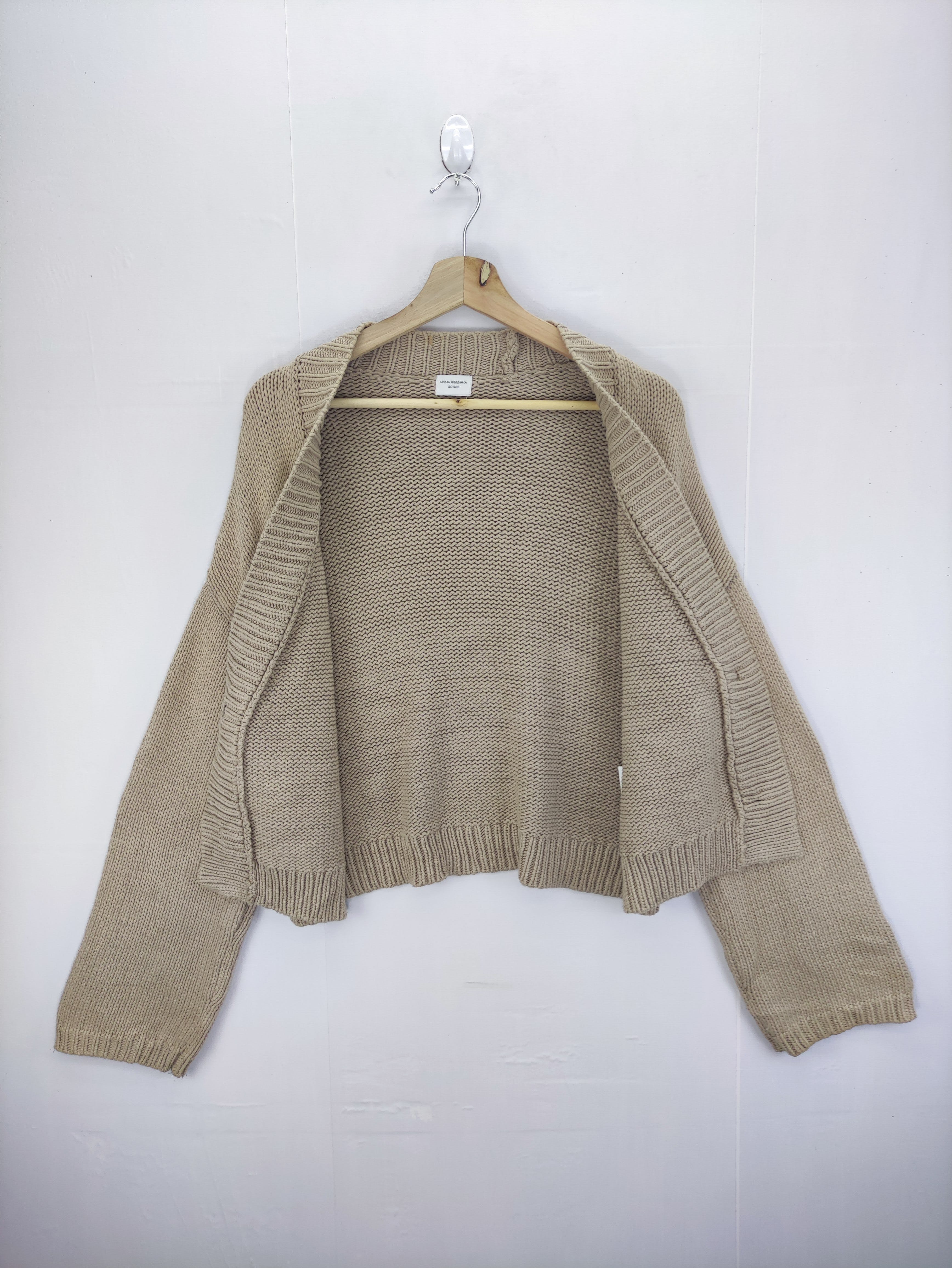 Urban Research Doors - Vintage Urban Research Cardigan Knit Sweater - 3