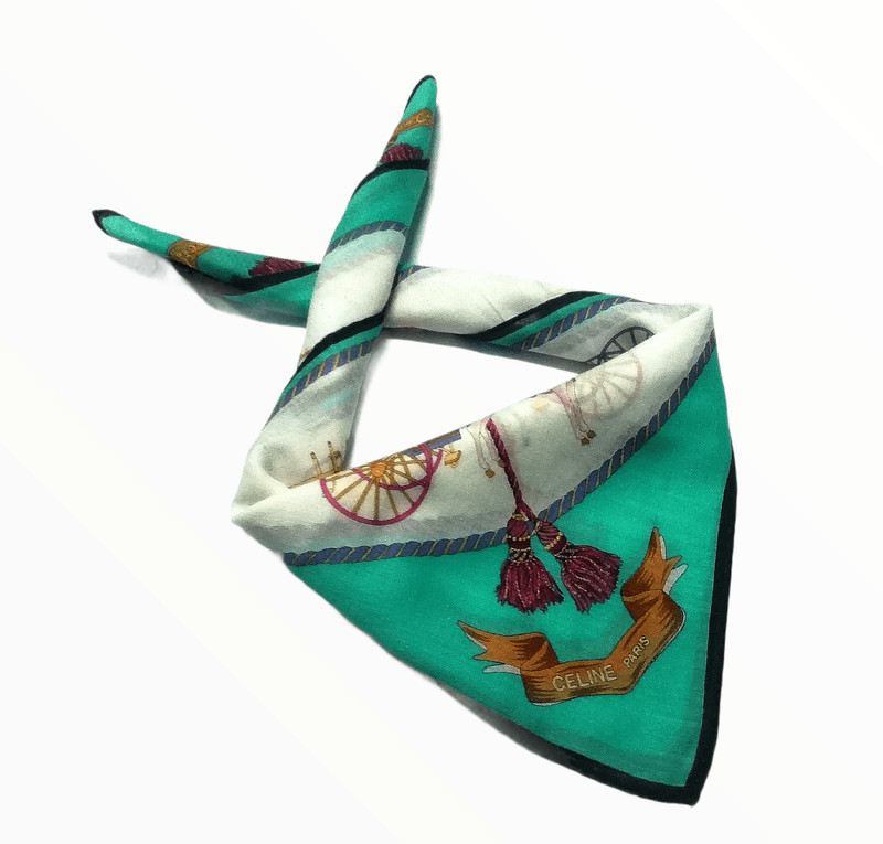 🔥BEST BUY🔥Celine Paris Bandana/Handkerchief Full Printed - 1