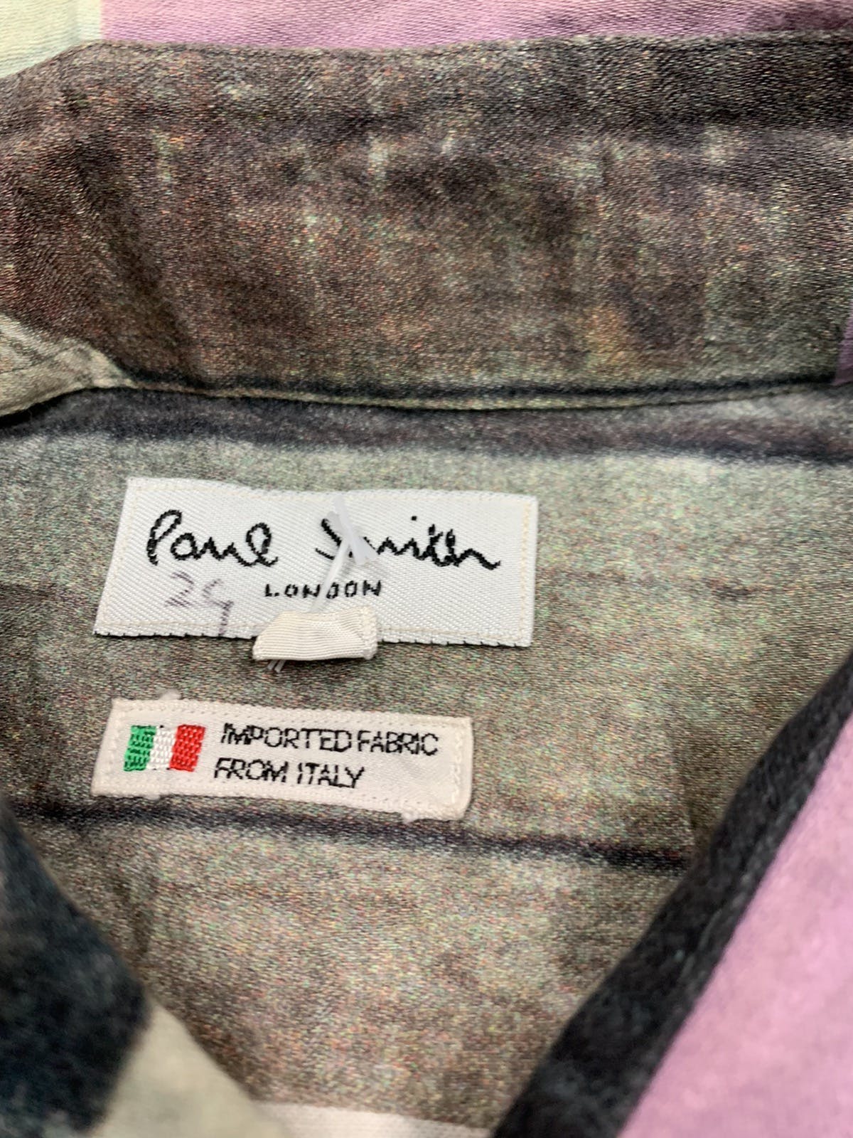 Paul smith overprint abdtract shirt button down - 4