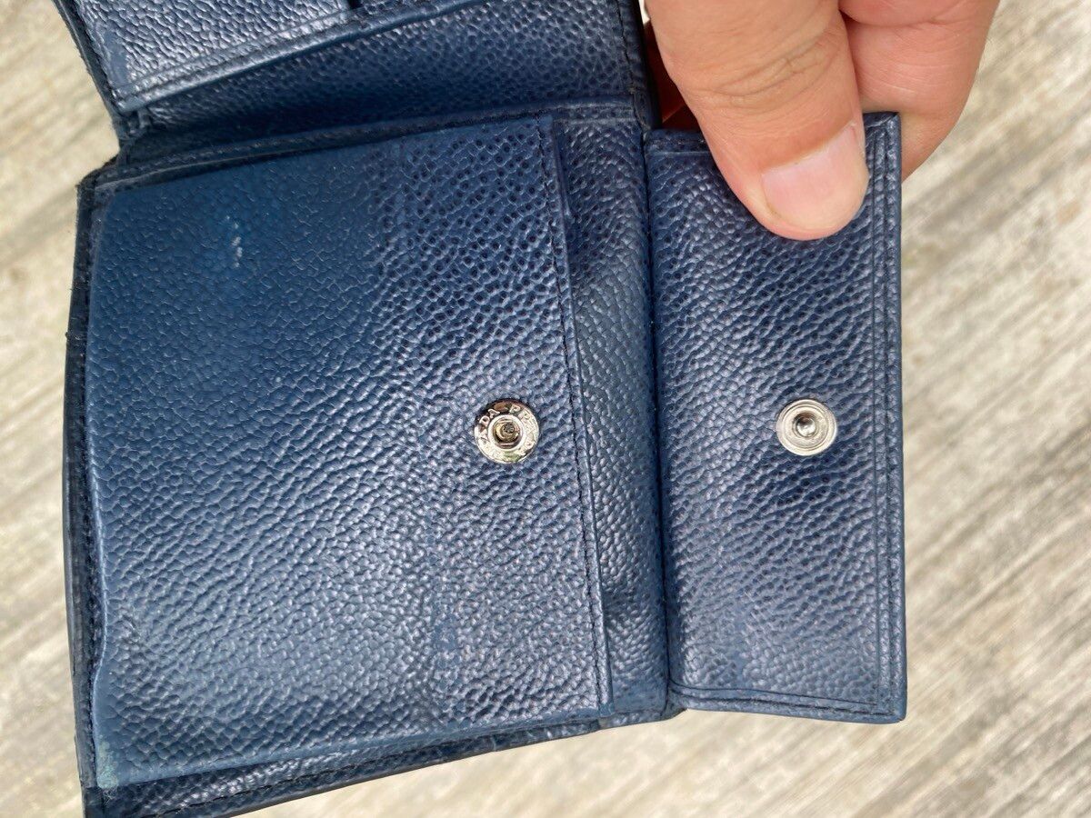 Authentic Prada Bifold Blue Men Wallet - 21
