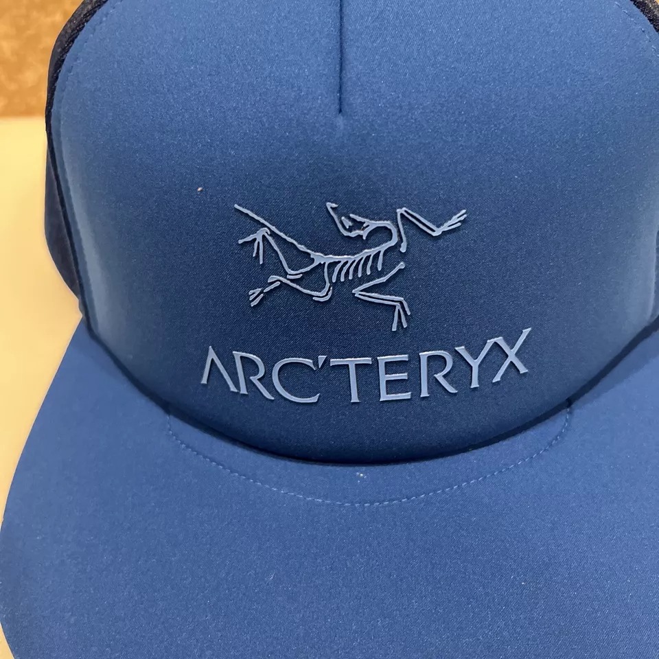 Arc'teryx Arc'teryx Logo Trucker Flat Bill Hat Snapback Cap Bird