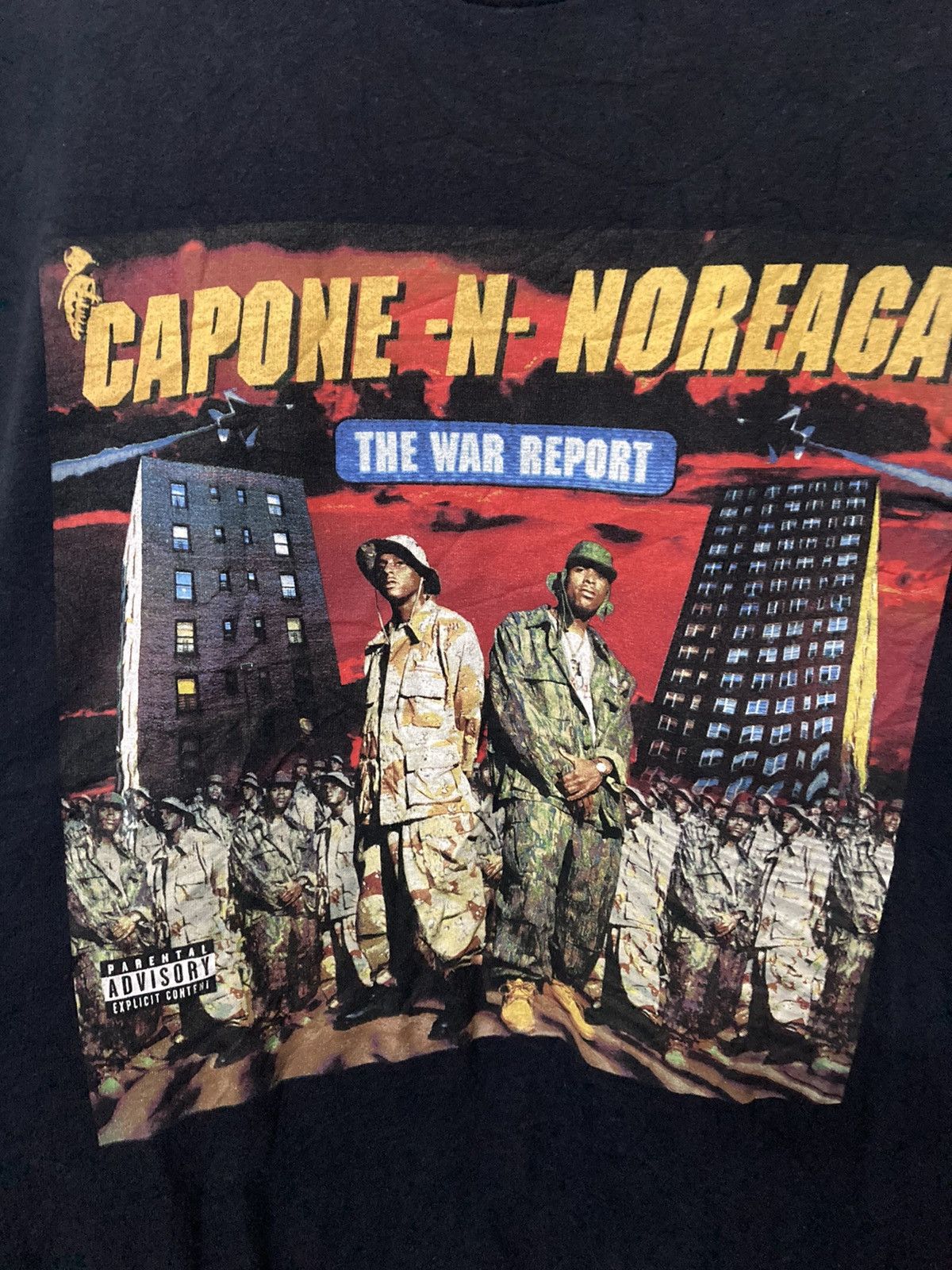 Supreme FW2016 Capone-N-Noreaga (The War Report) Tshirt - 7