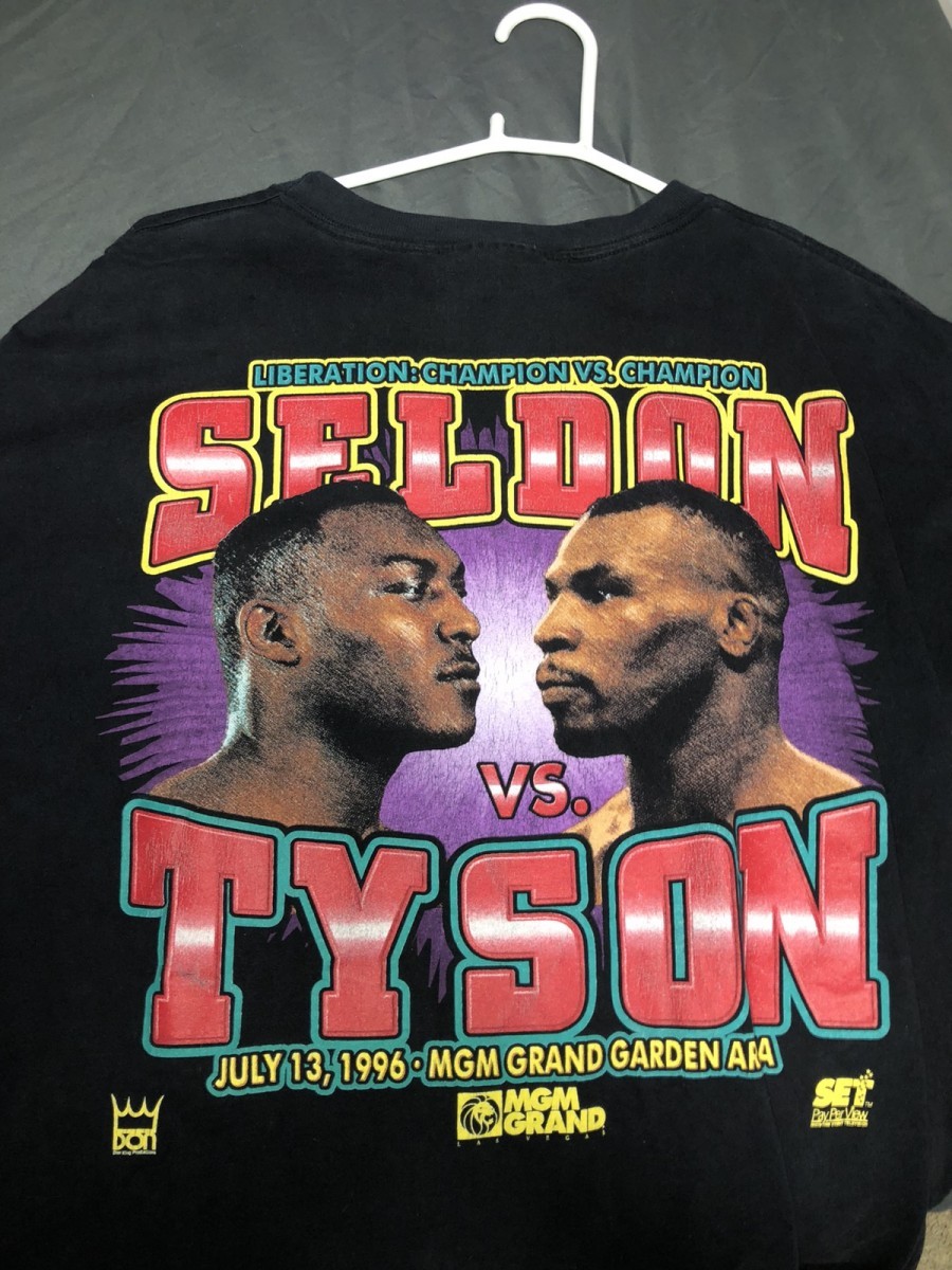 Vintage - Mike Tyson Vs Bruce Seldon rap Tee - 5