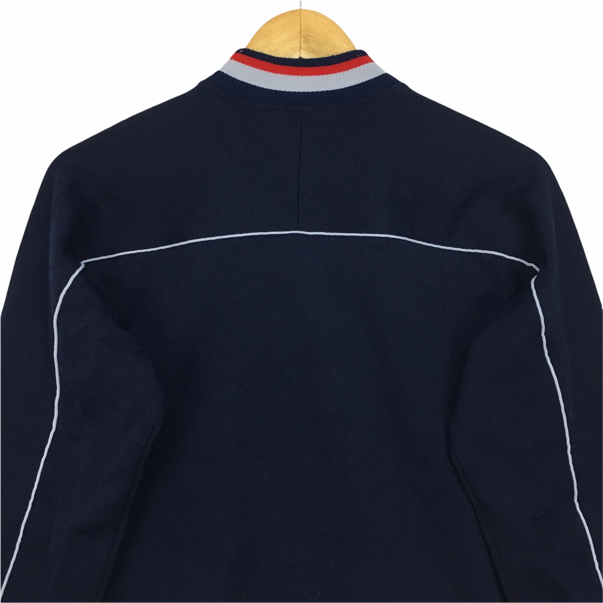 ASICS Zip Up Sweater Streetwear Clothing Made in Japan - 7