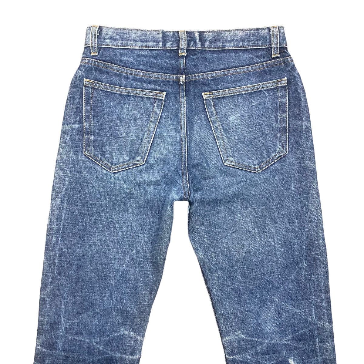 1999 Helmut Lang Classic Raw Italian Cut Jeans - 9