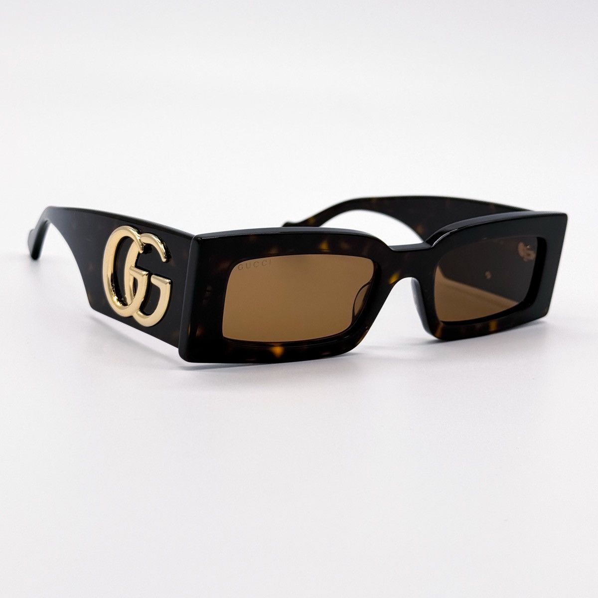 NEW GUCCI GG1425S 002 RECTANGLE WOMEN SUNGLASSES - 6