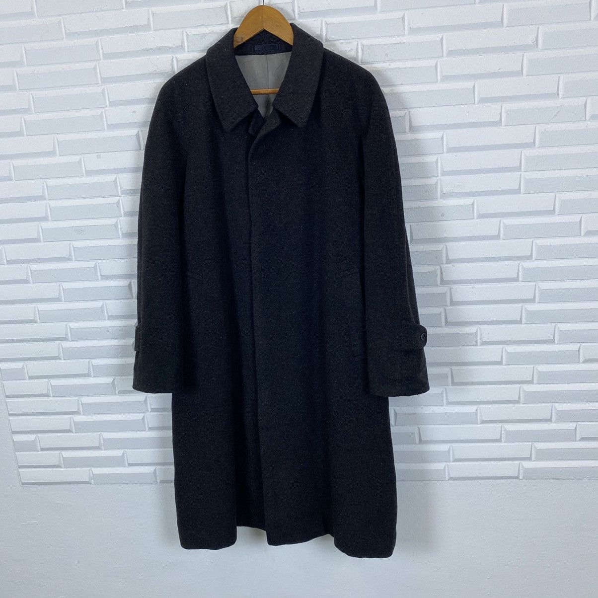 Last drop✨LORO PIANA LONBARD CASHMERE LONG COAT - 7