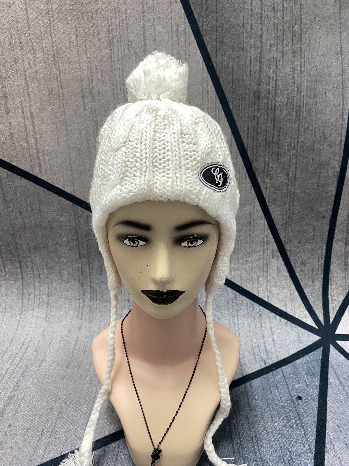 Comme Ca Ism Trapper Knitted Beanie Hat - 1