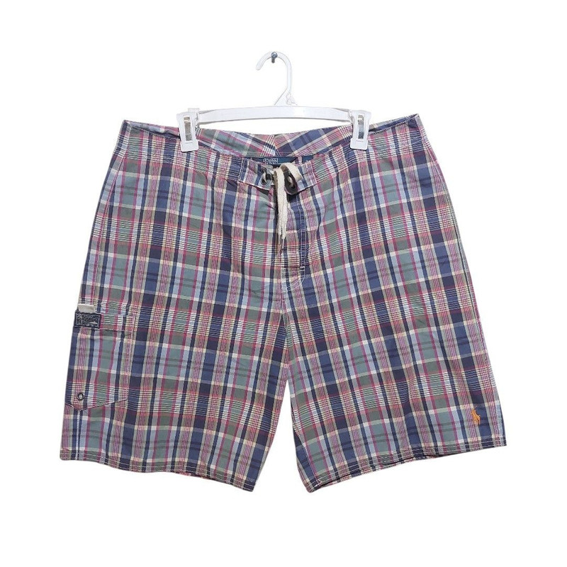 Vintage Polo Ralph Lauren Plaid Board Short - 1