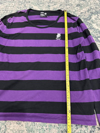 Other Designers If Six Was Nine - PPFM Punk Skull Striped L