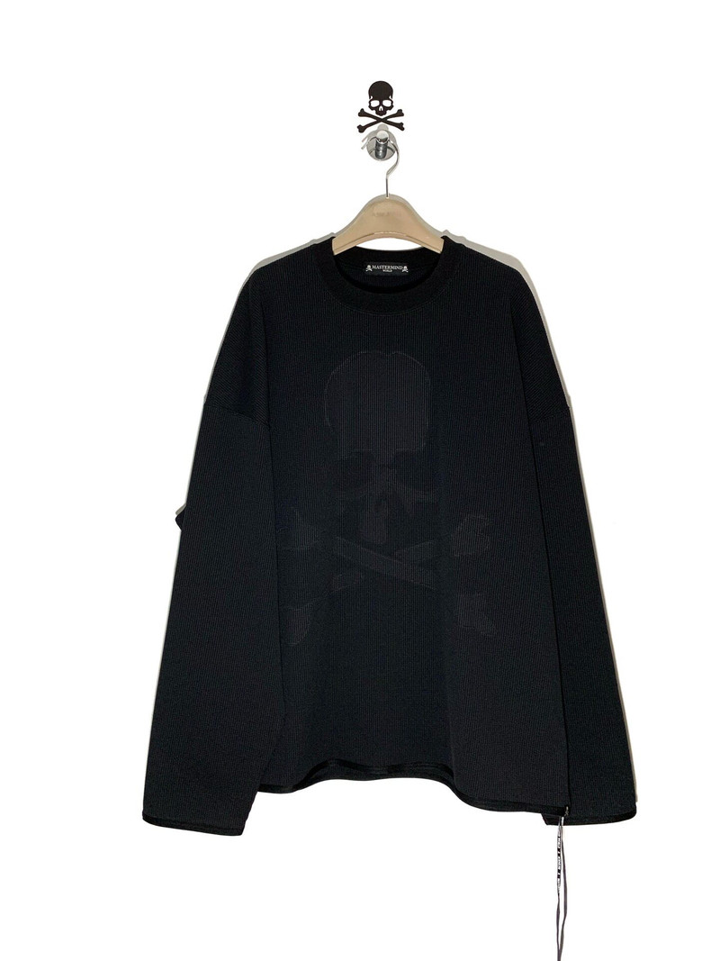 Mastermind Japan Waffle Fleece Long Sleeve - 1