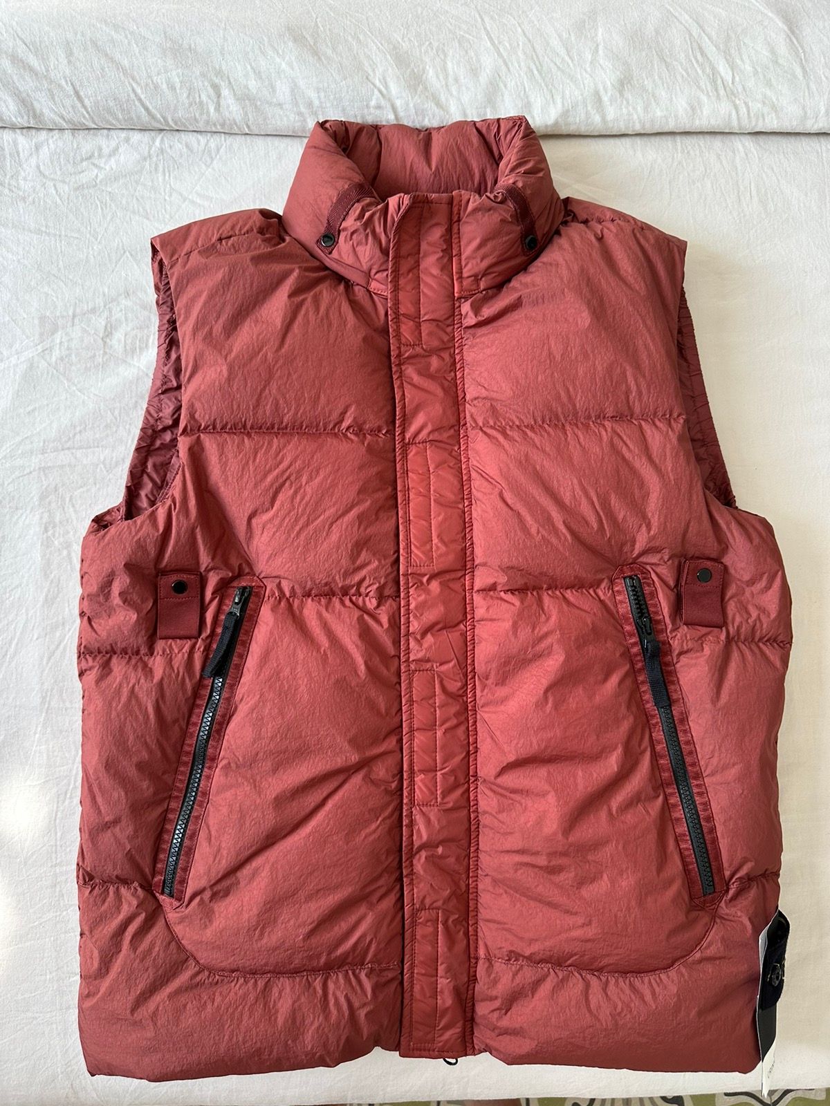 Stone Island Garment Dyed Crinkle Reps NY Down Vest - 3