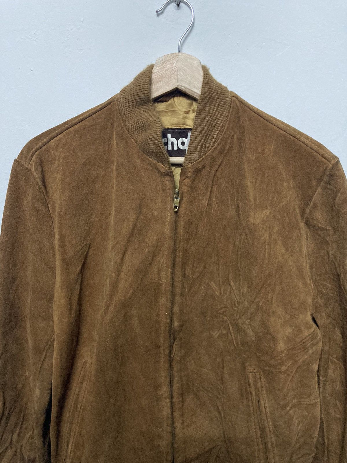 Vintage Schott Suede Full Leather Jacket - 6