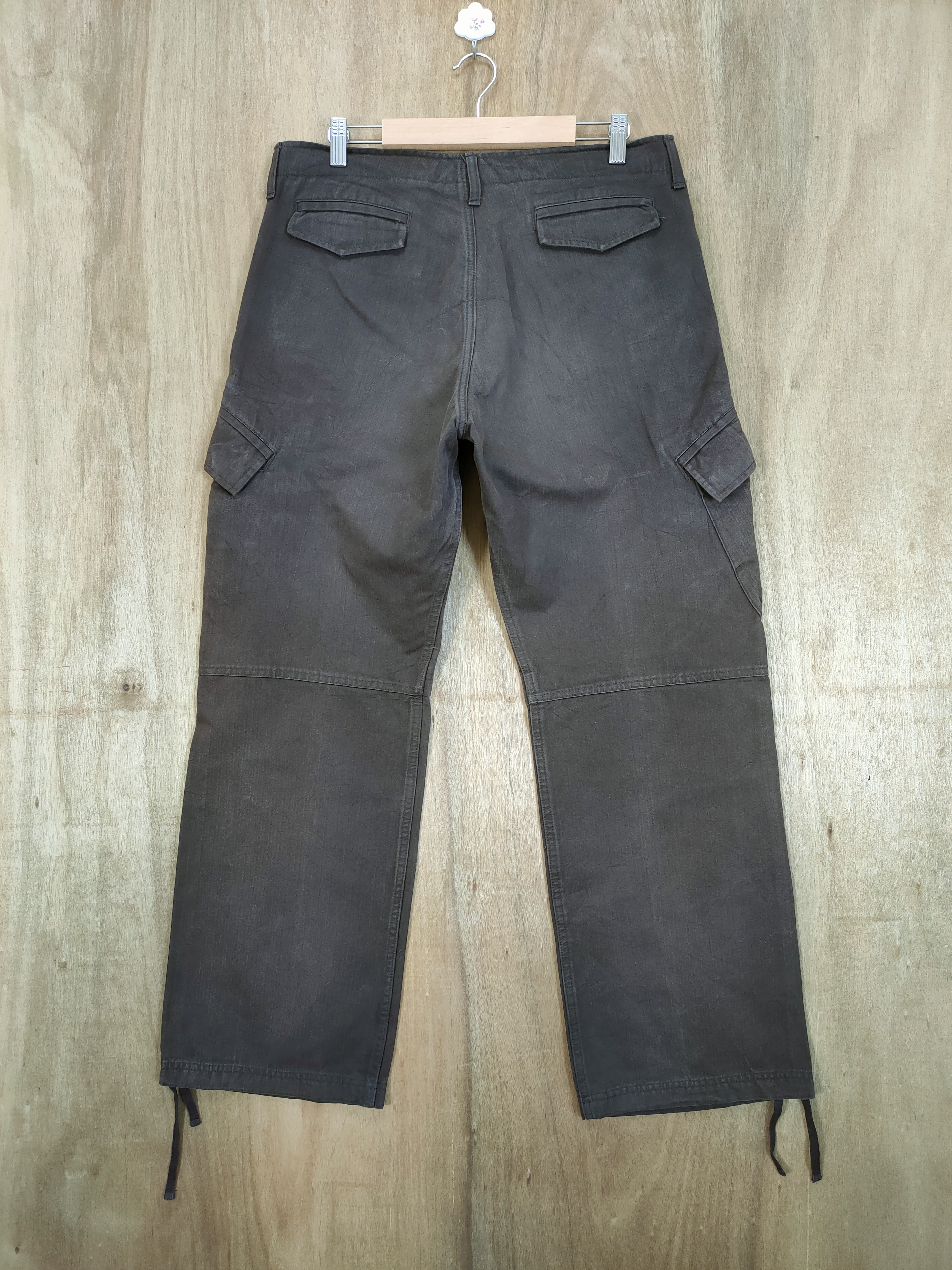 Vintage - PPFM BROWN CARGO PANTS - 3