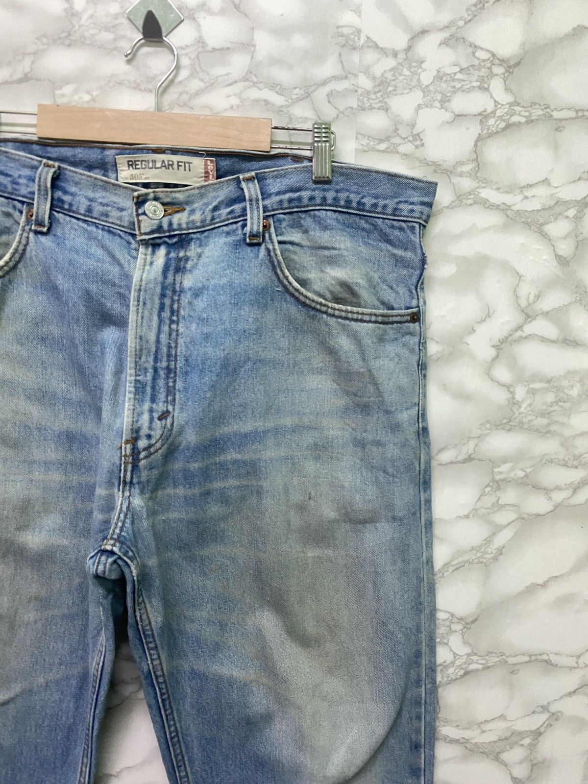 Vintage LEVIS 505 Regular Fit jeans -L3 - 5