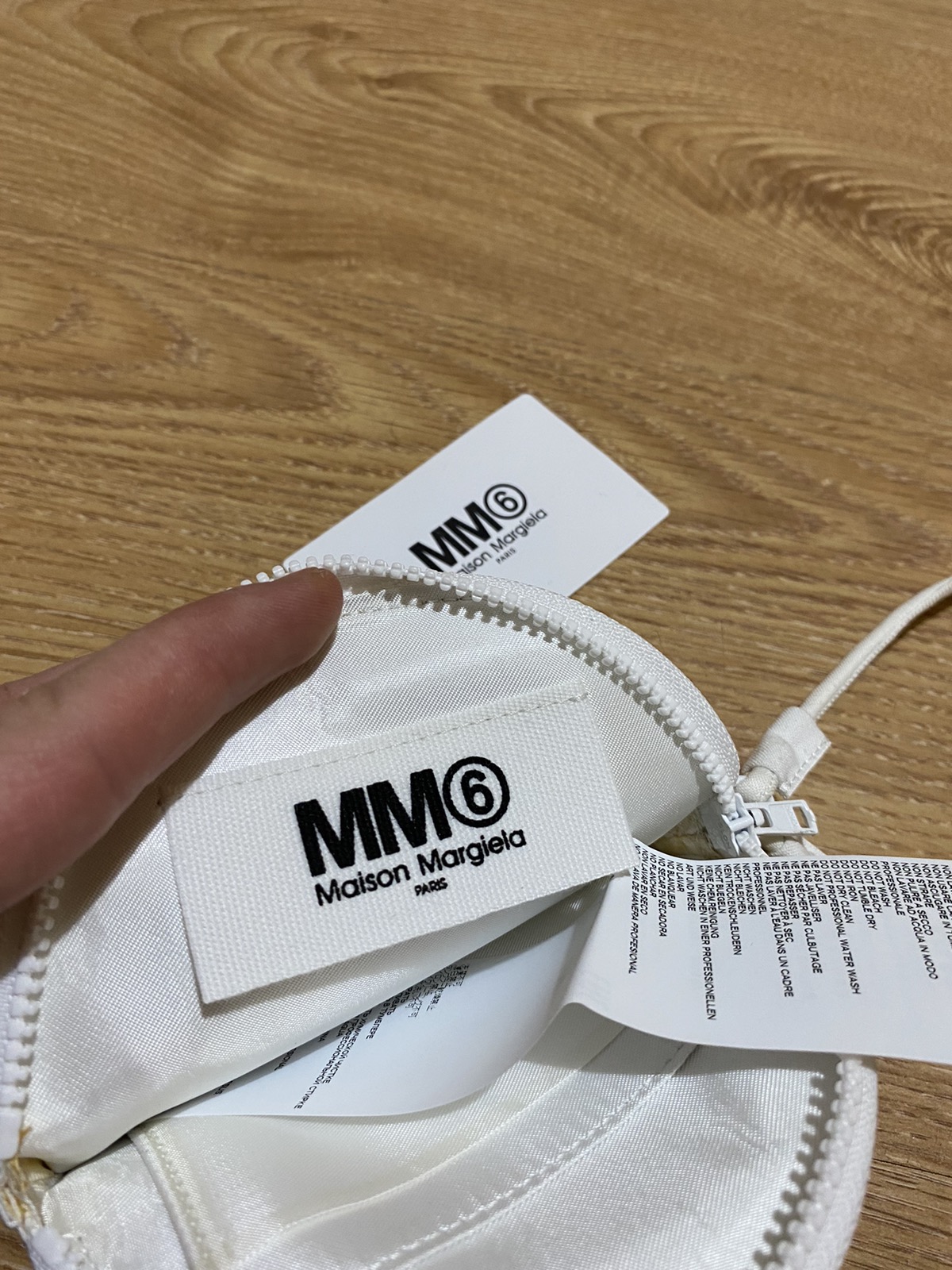 Maison Martin Margiela MM6 bag mini round white - 5