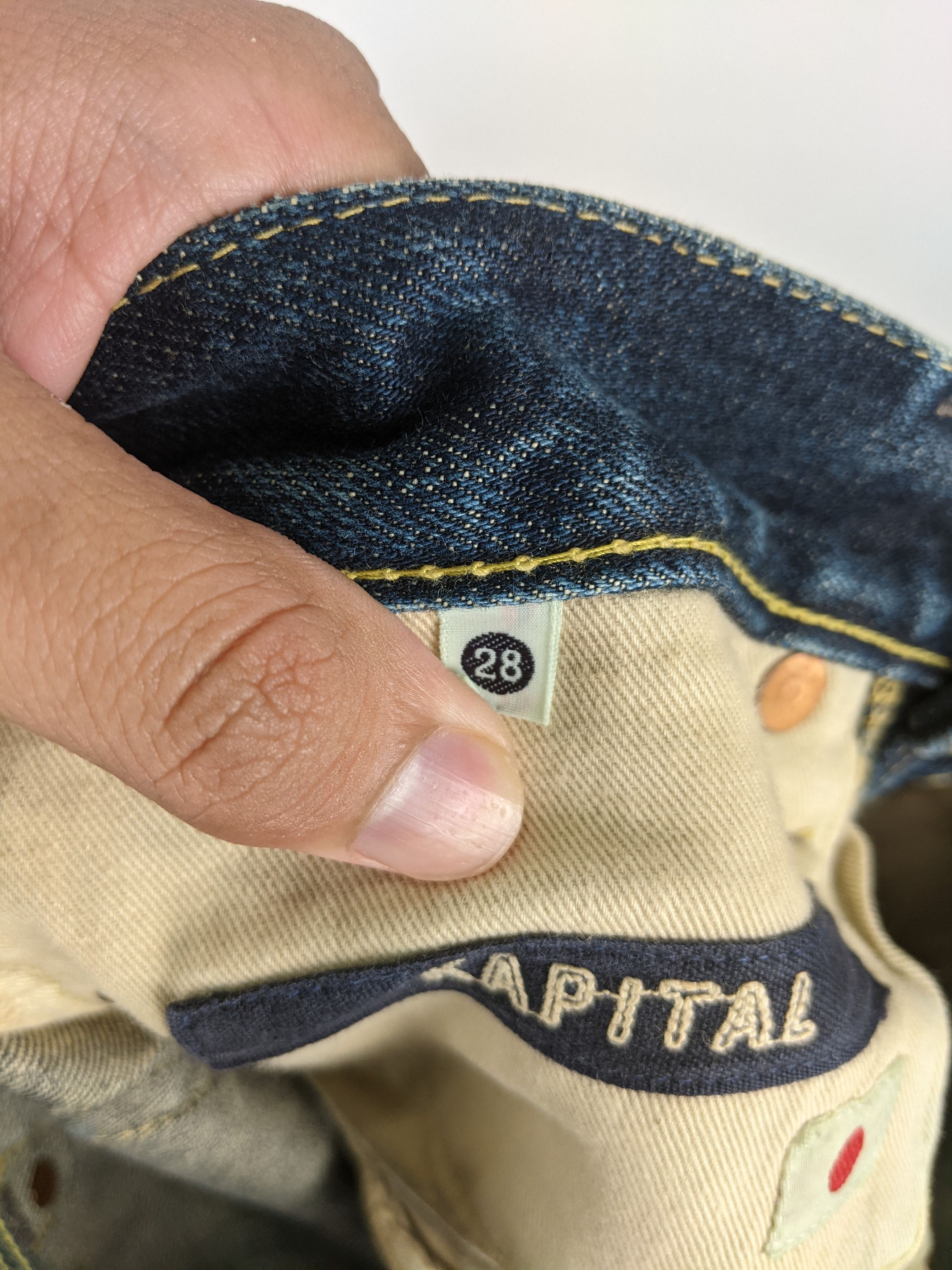 Kapital Distress Patchwork Japan Jeans - 9