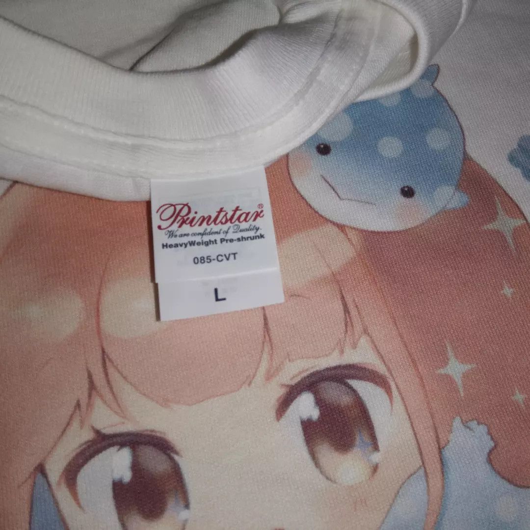 Japanese Brand - Waifu x Jinbesan Anime Kawaii tshirt NEW unworn - 3