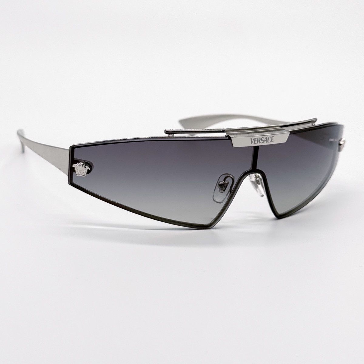 NEW VERSACE MOD 2265 1000/11 SHIELD VE2265 100011 SUNGLASSES - 6