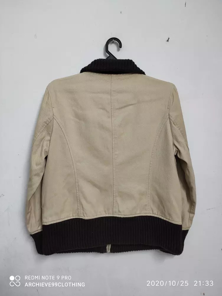 MCM Cotton wool satin lining bomber jacket - 2