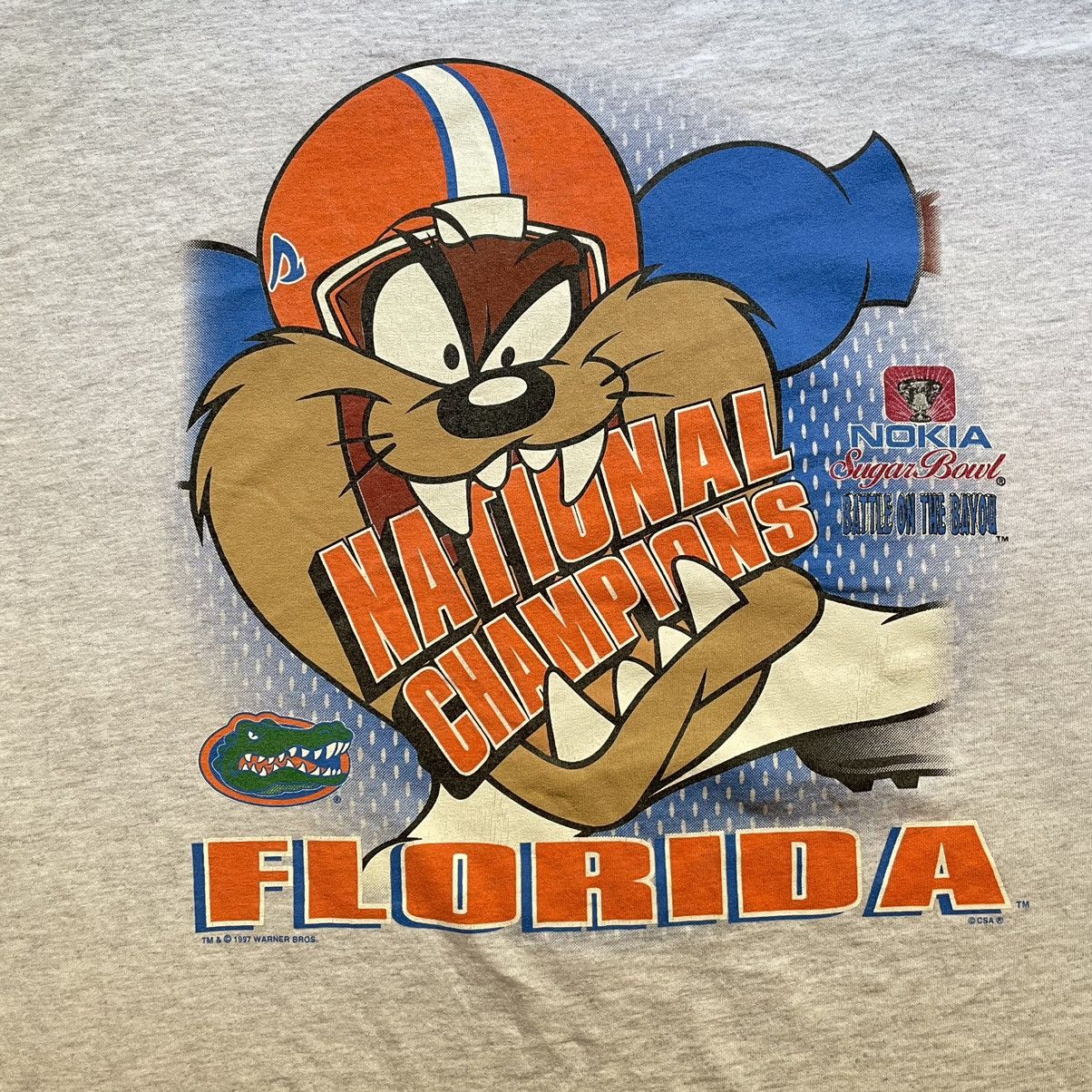 TAZ FLORIDA GATORS NATIONAL CHAMPS VINTAGE 90’s - 2