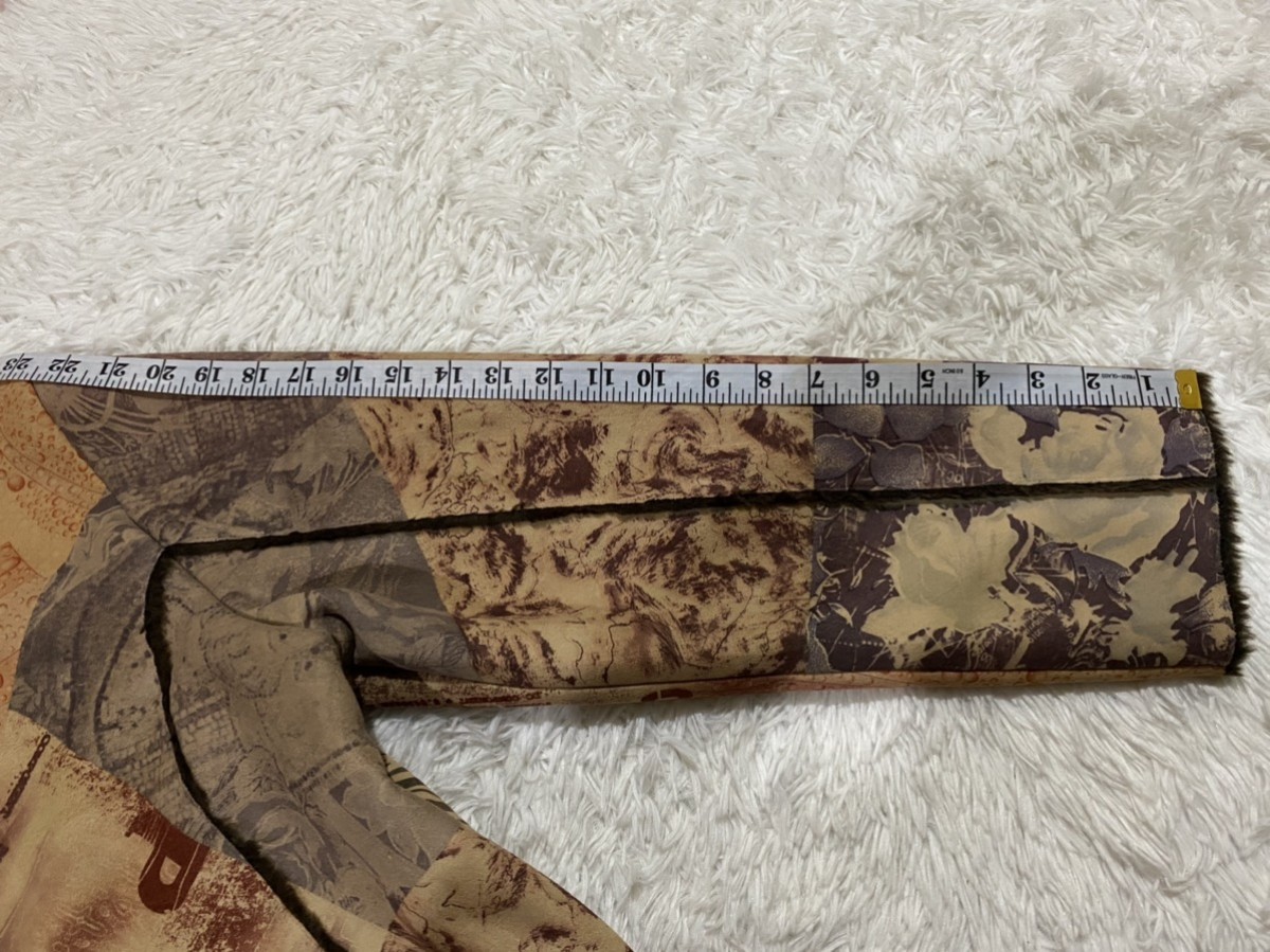Japanese Brand - Chic Fleur Faux Fur Lined Fullprint Jacket - 17