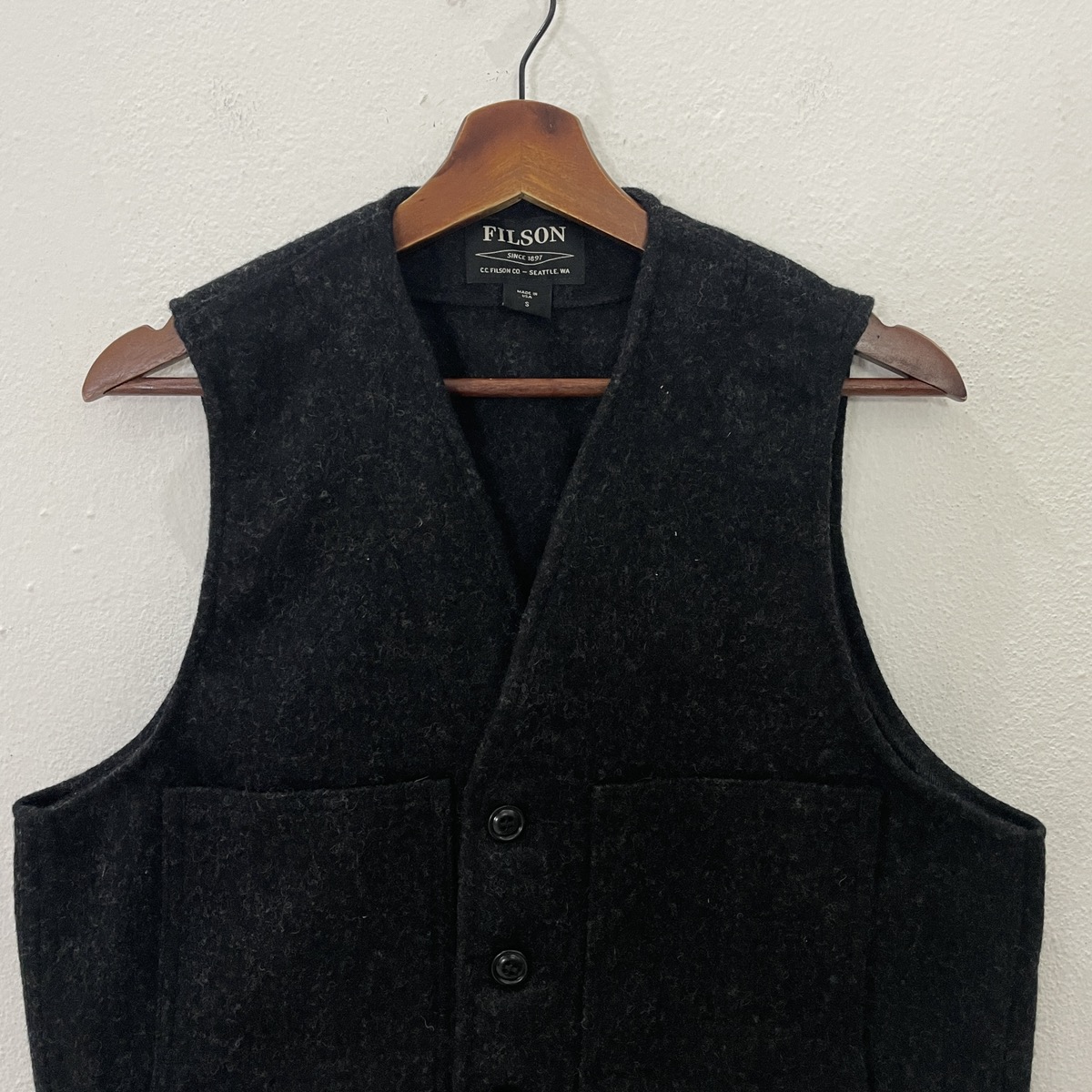 Vintage 90s Filson Wool Vest - 4