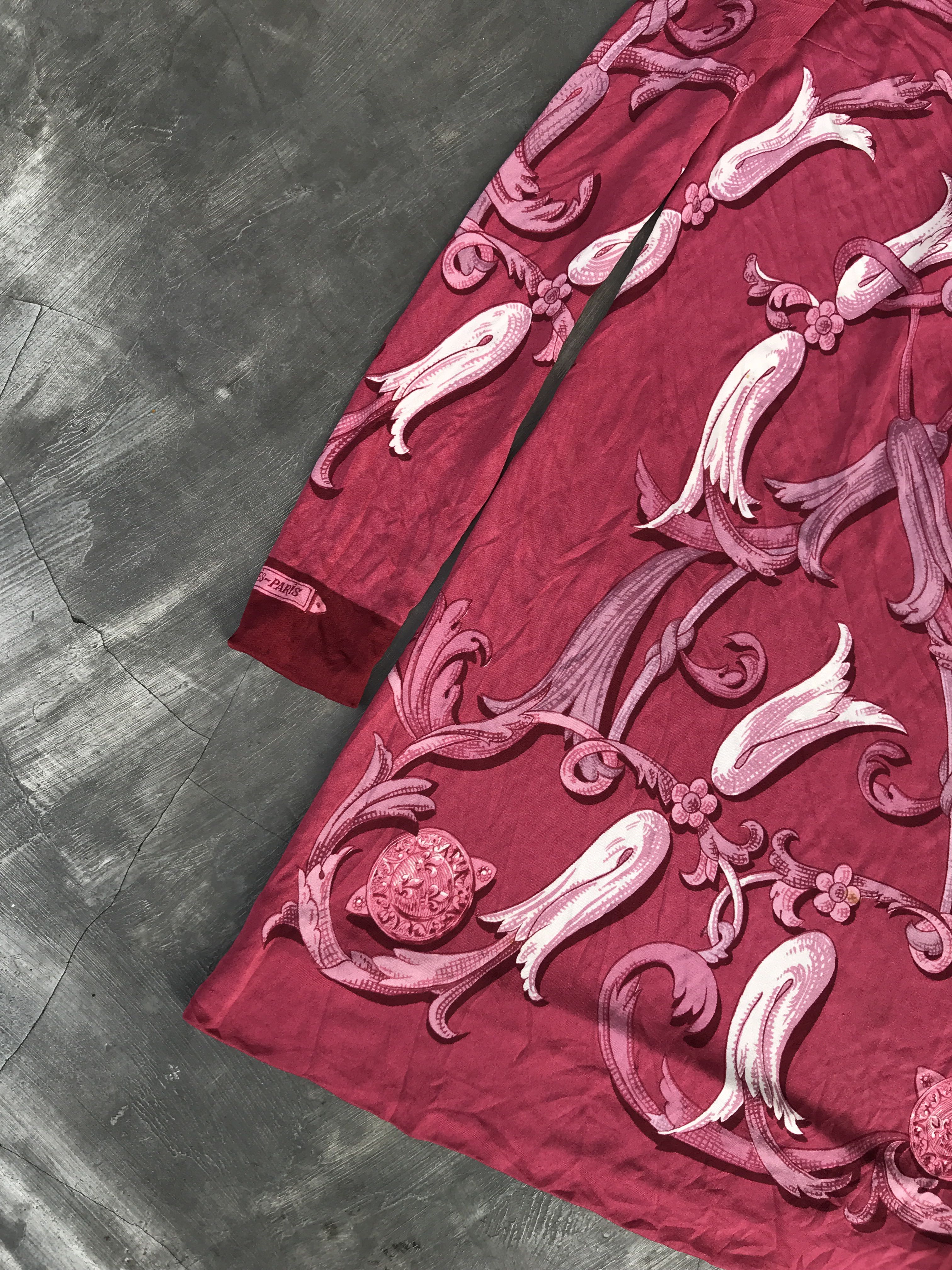 80s HERMES dress - 8