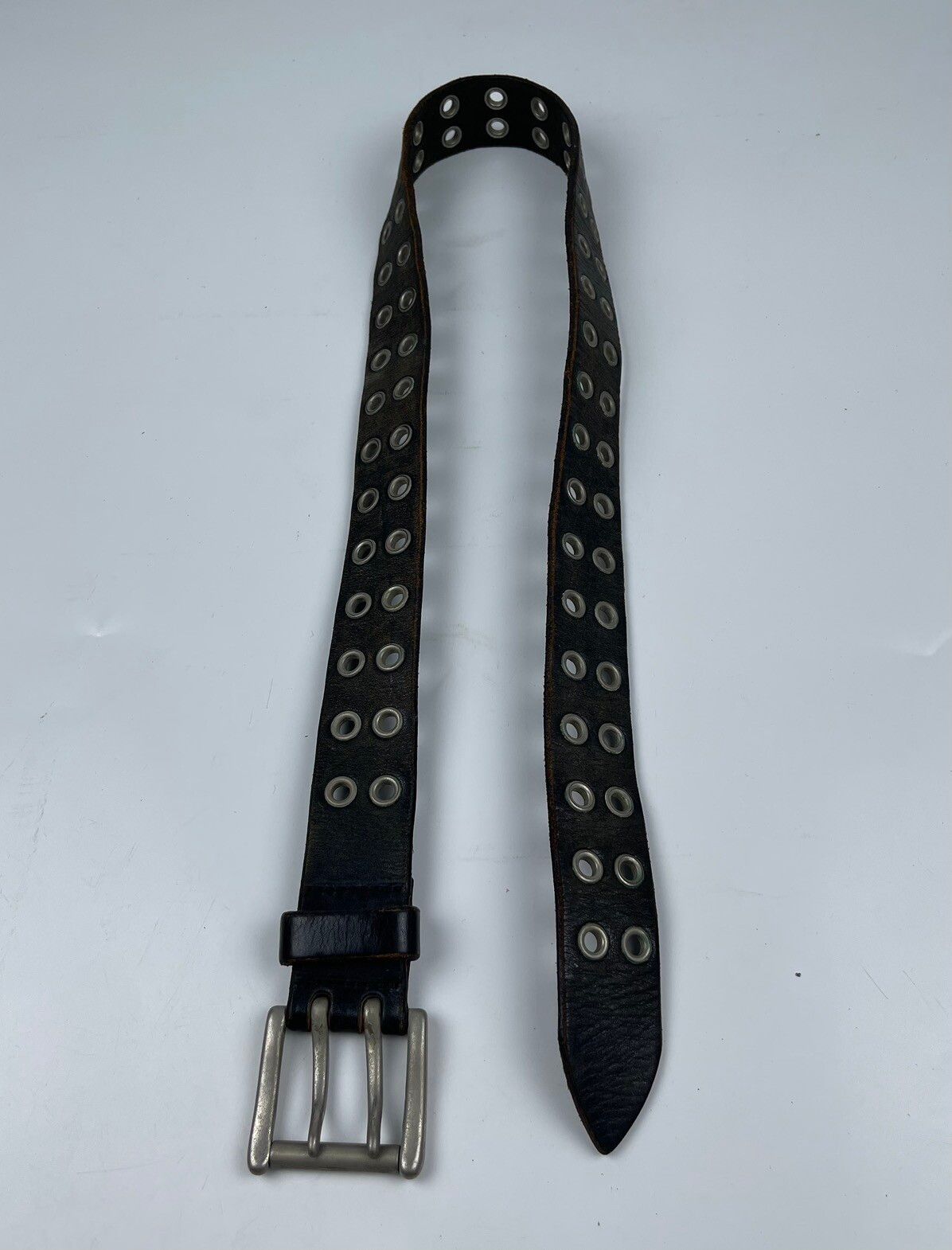 Japanese Brand - studded leather belt tc22 - 7